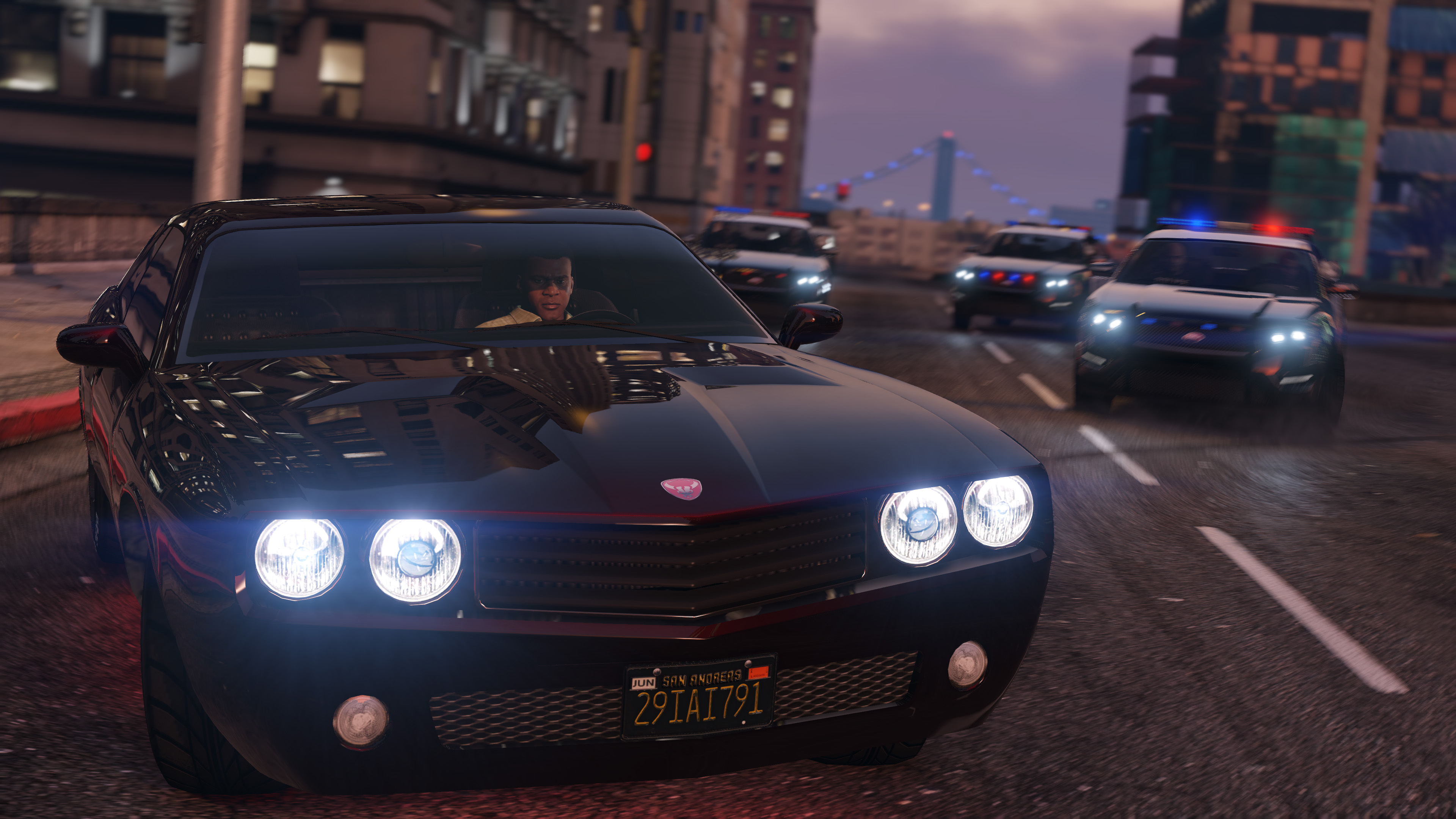 Franklin Clinton in Grand Theft Auto V HD Wallpaper