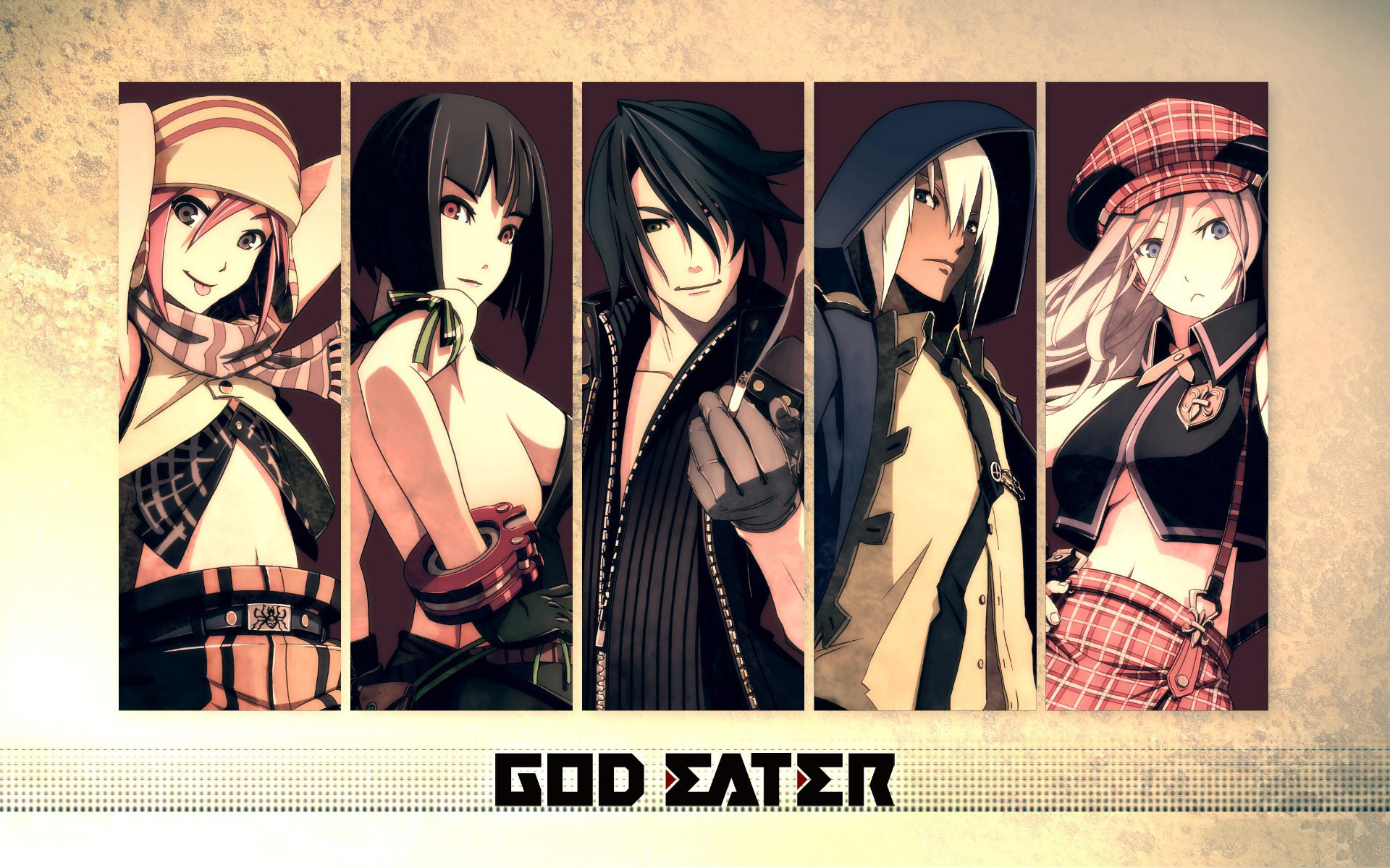 God Eater characters Alisa Illinichina Amiella and others HD Wallpaper