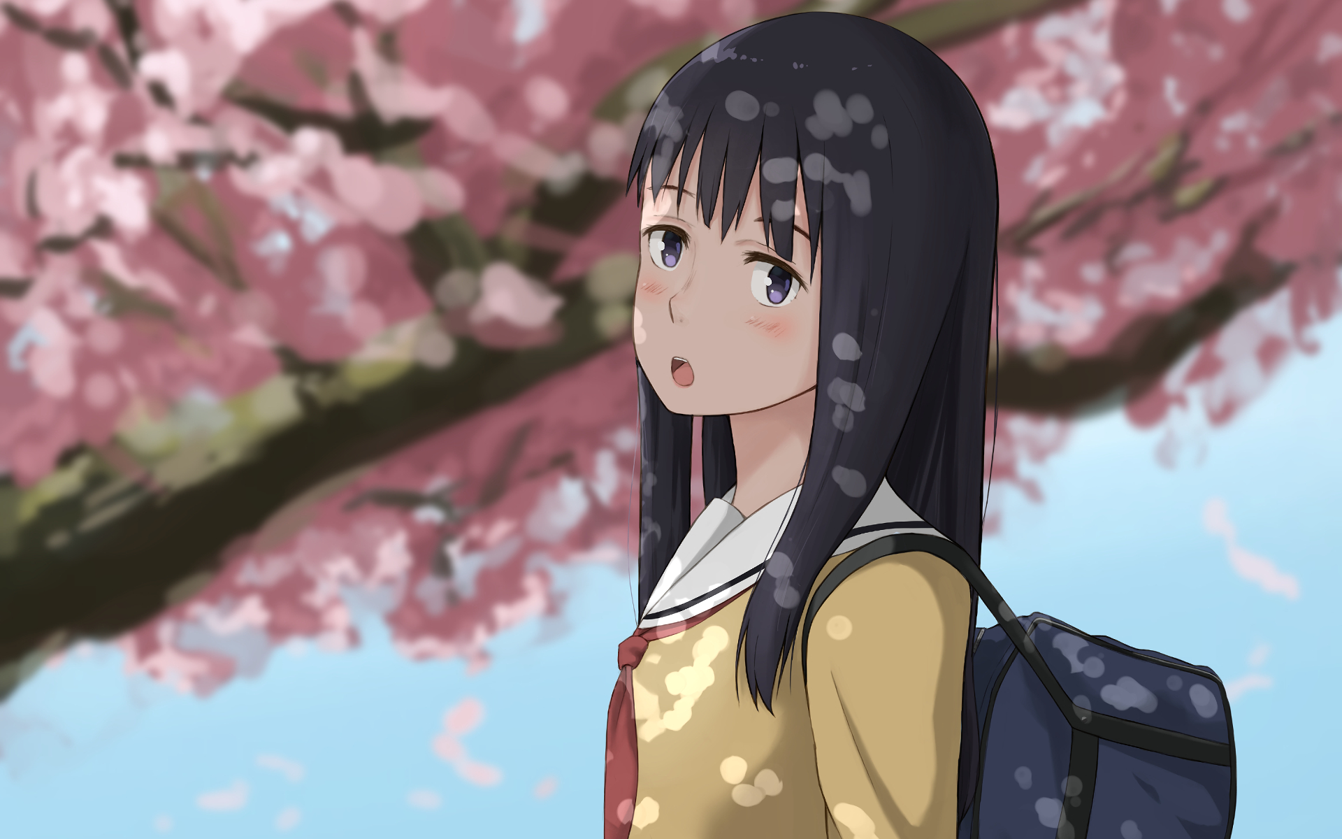 Naoka Ueno from The Misfit of Demon King Academy HD Wallpaper