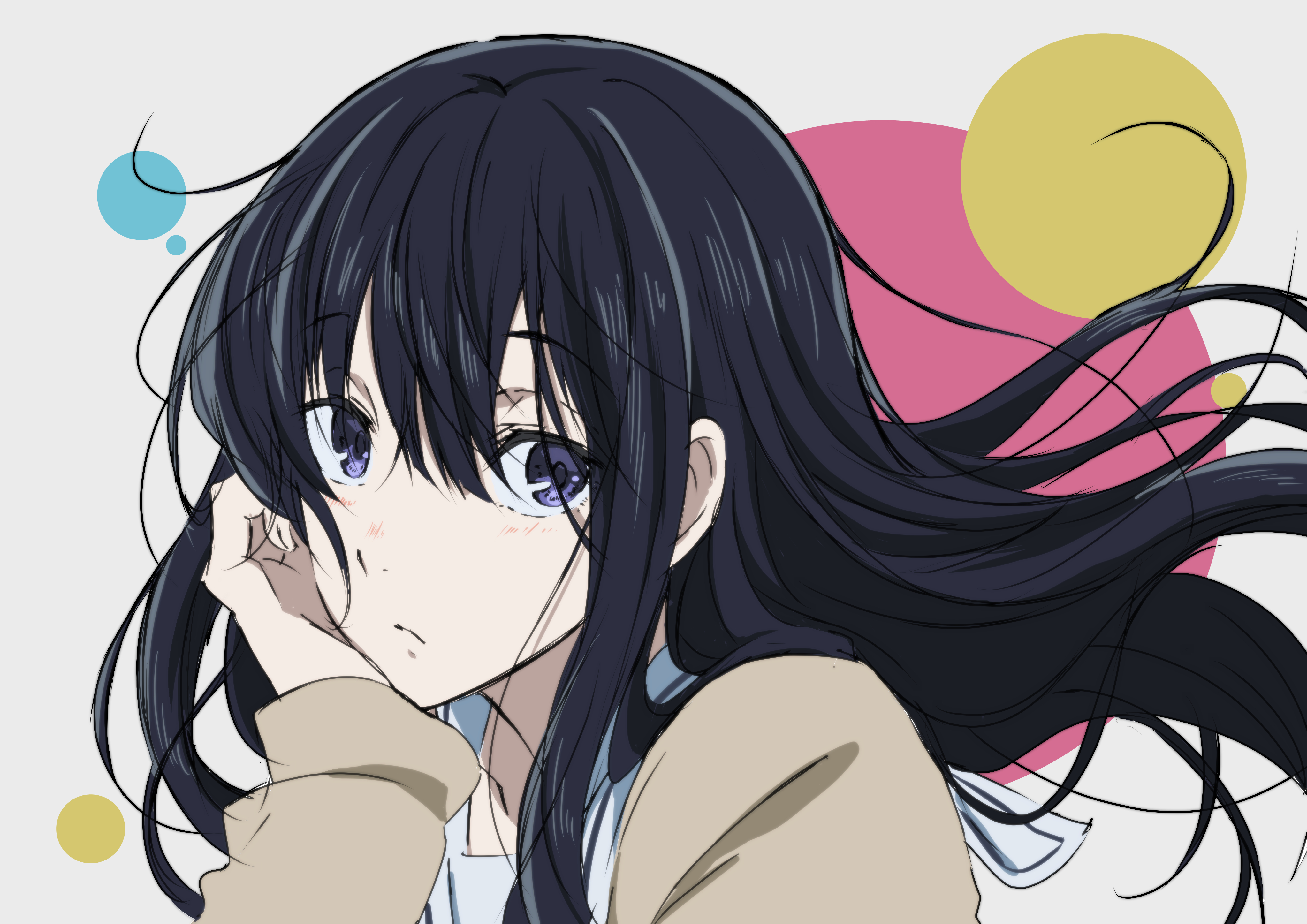 Naoka Ueno from A Silent Voice HD Wallpaper