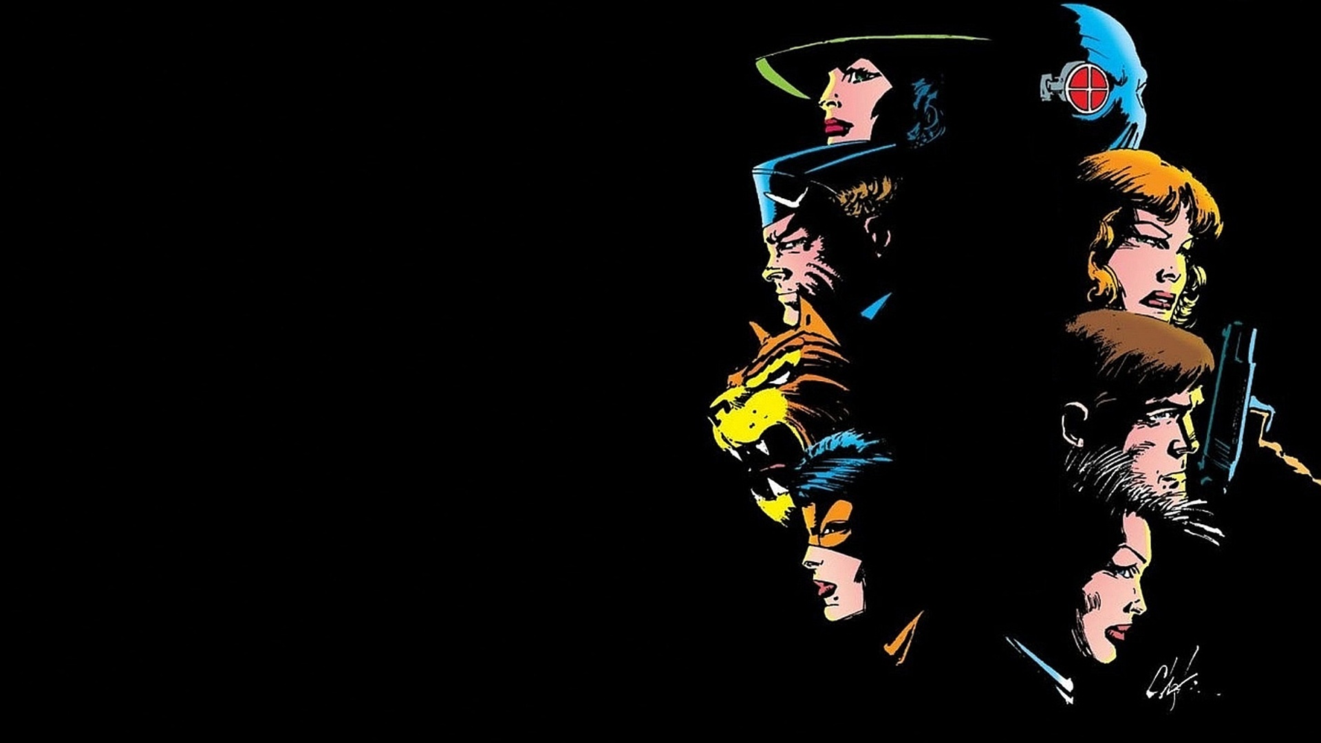 Suicide Squad characters HD Wallpaper