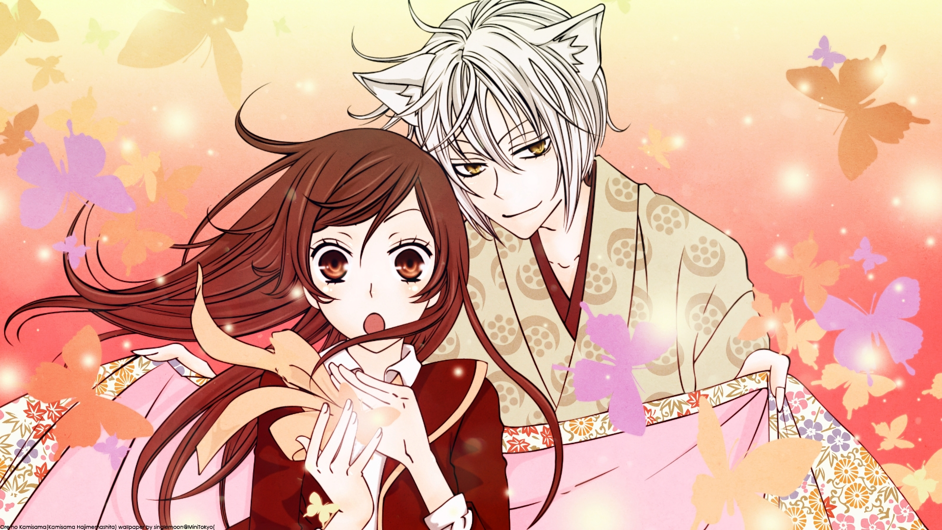 Tomoe from Kamisama Kiss HD Wallpaper