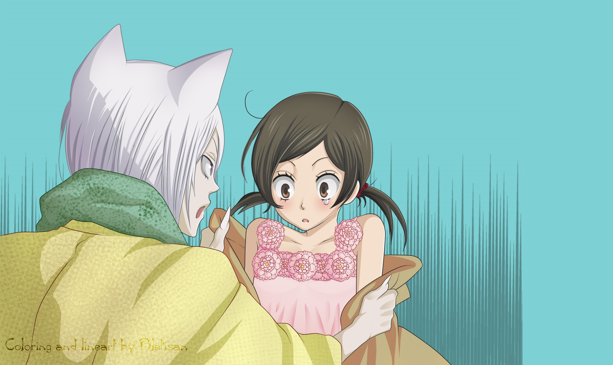 Tomoe and Nanami Momozono from Kamisama Kiss HD Wallpaper
