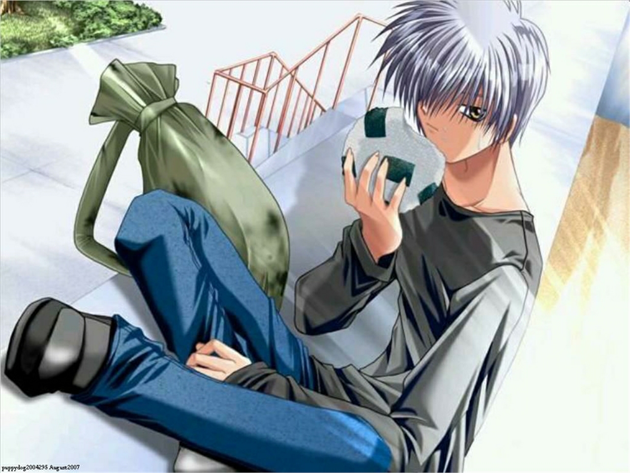 Yukito Kunisaki holding a ball HD Wallpaper