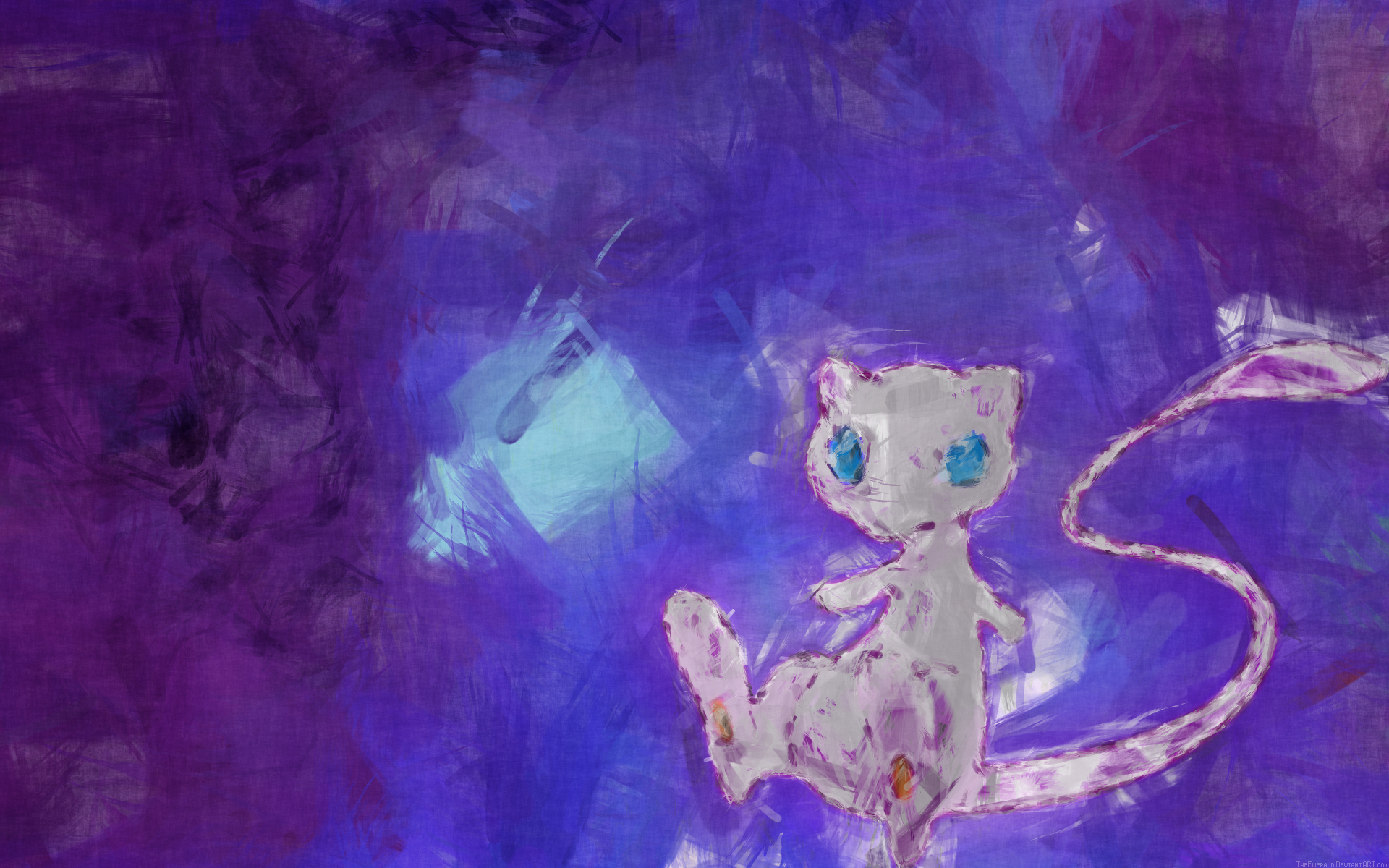 Mew from Pokémon HD Wallpaper