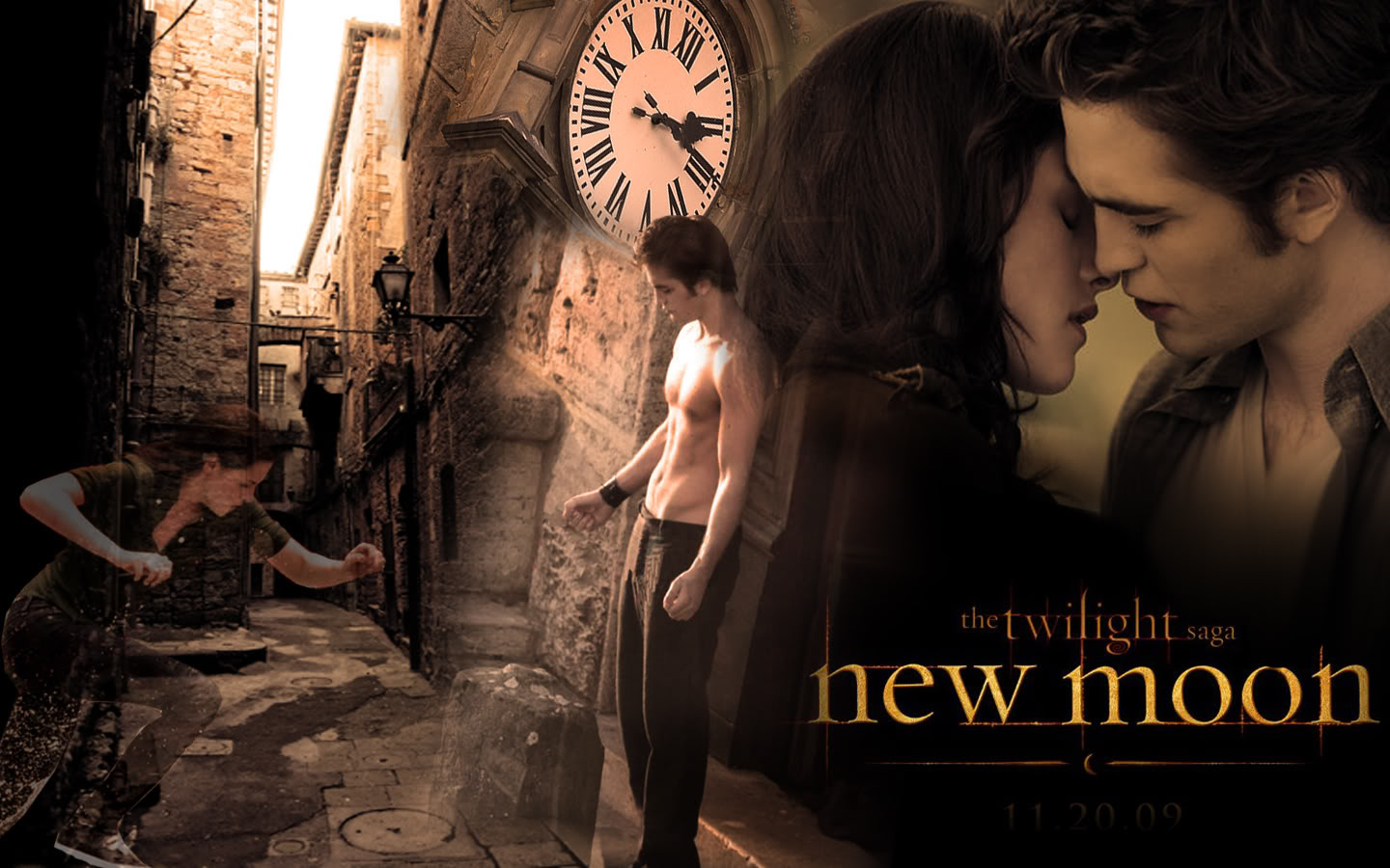 The Twilight Saga: New Moon poster HD Wallpaper