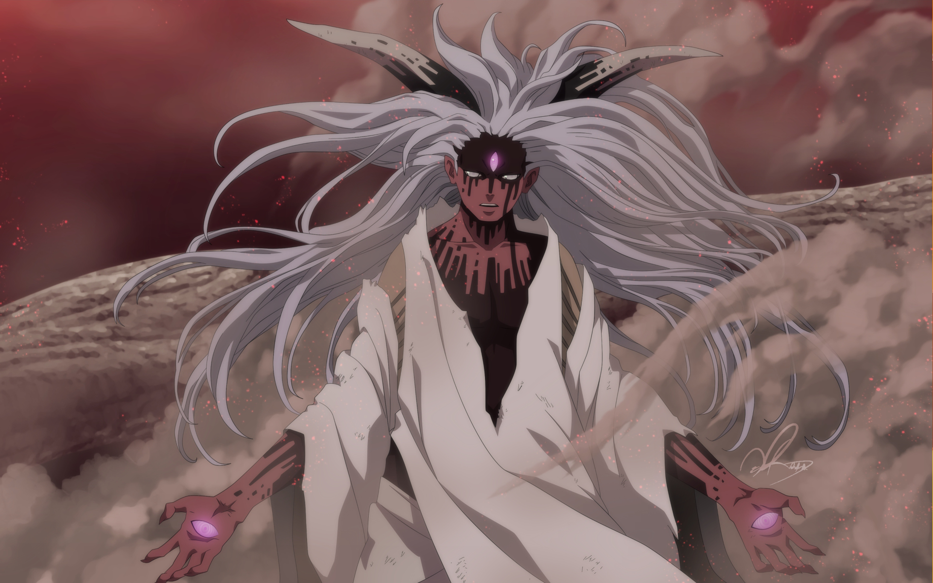 Momoshiki Ōtsutsuki from Boruto HD Wallpaper