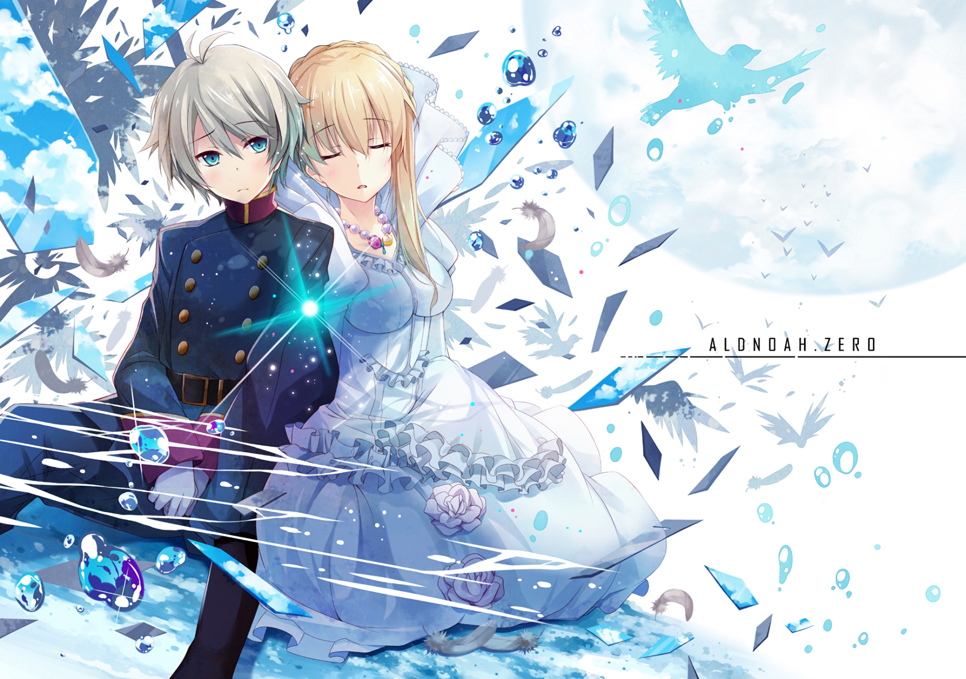 Inaho Kaizuka and Slaine Troyard from Aldnoah.Zero HD Wallpaper