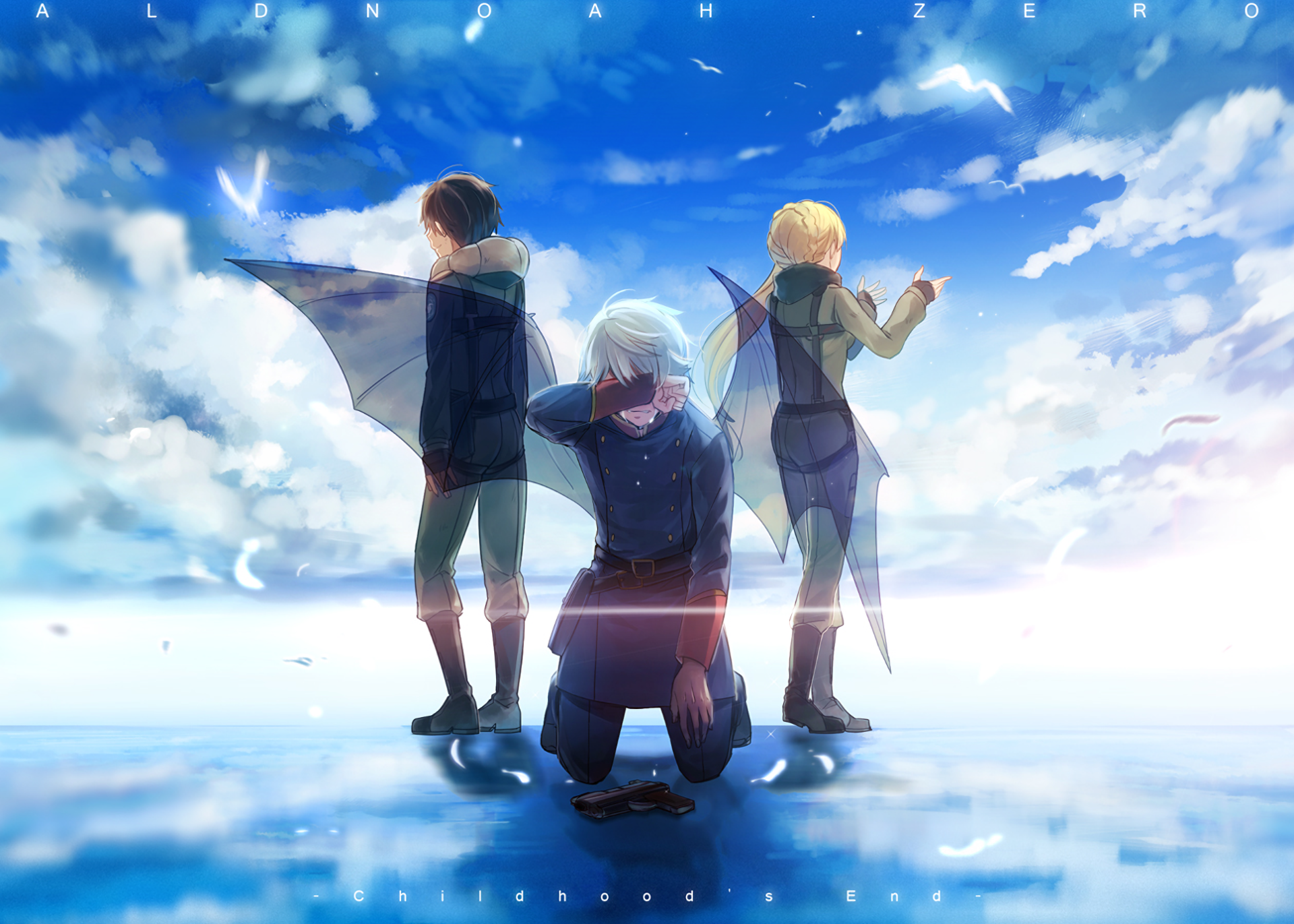 Aldnoah.Zero: Slaine Troyard and friends HD Wallpaper