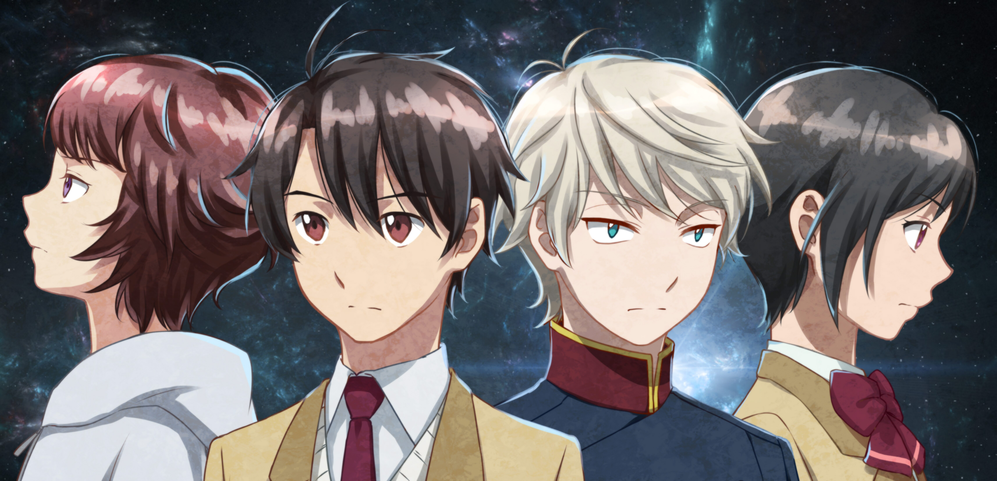 Slaine Troyard and other characters from Aldnoah.Zero HD Wallpaper