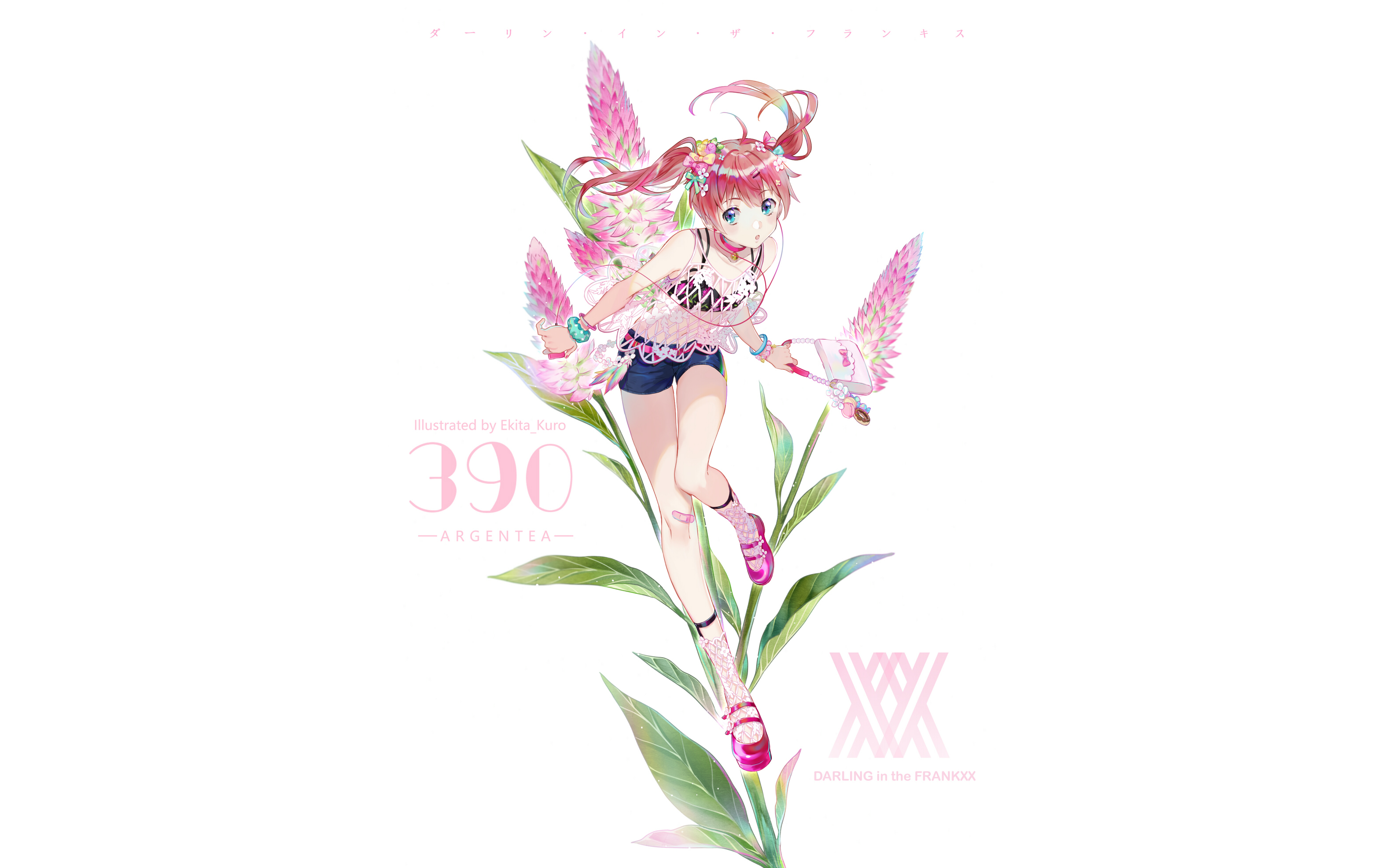 Zero Two from Darling in the Franxx HD Wallpaper