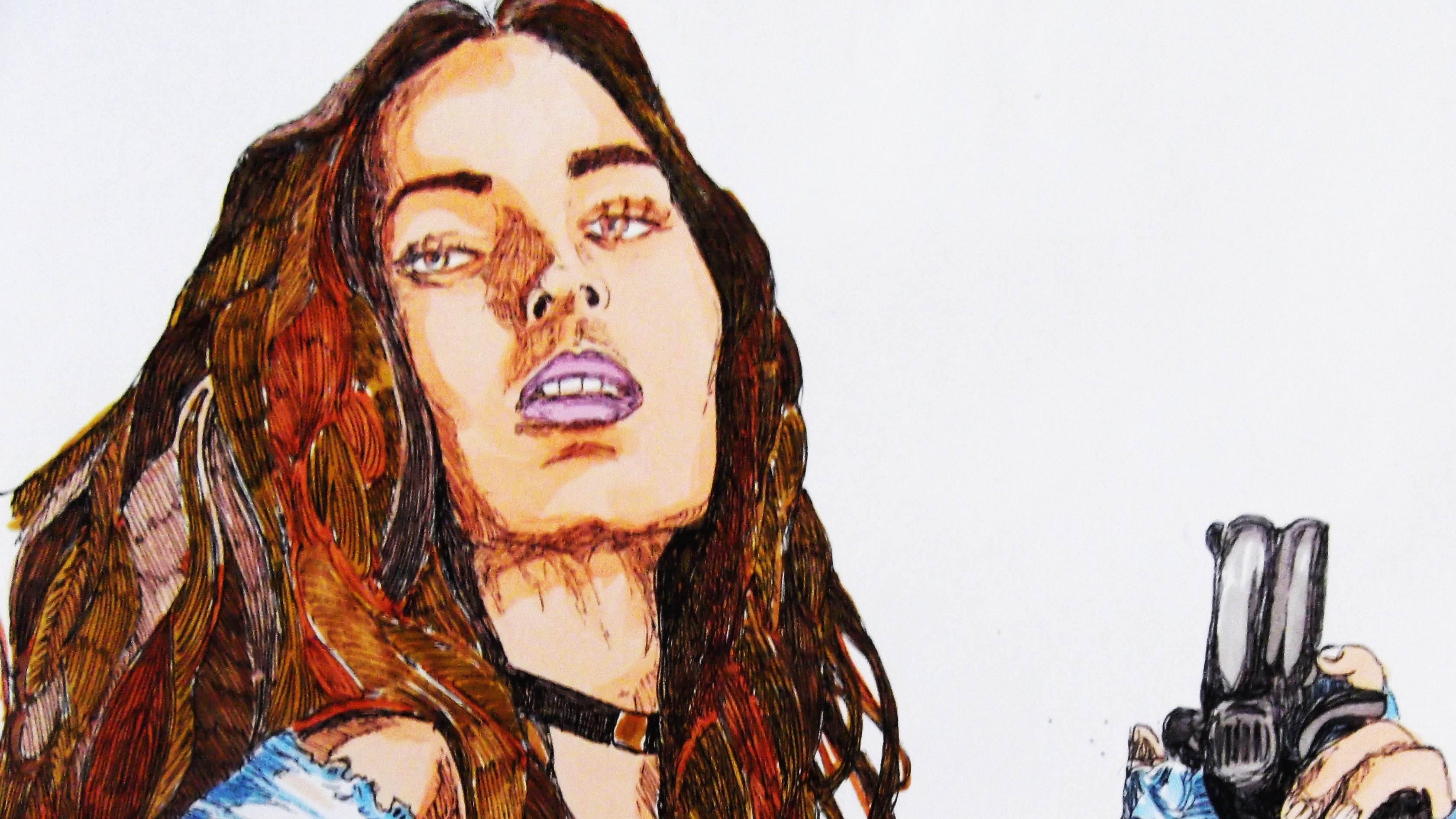 Megan Fox as Lilah from Jonah Hex HD Wallpaper