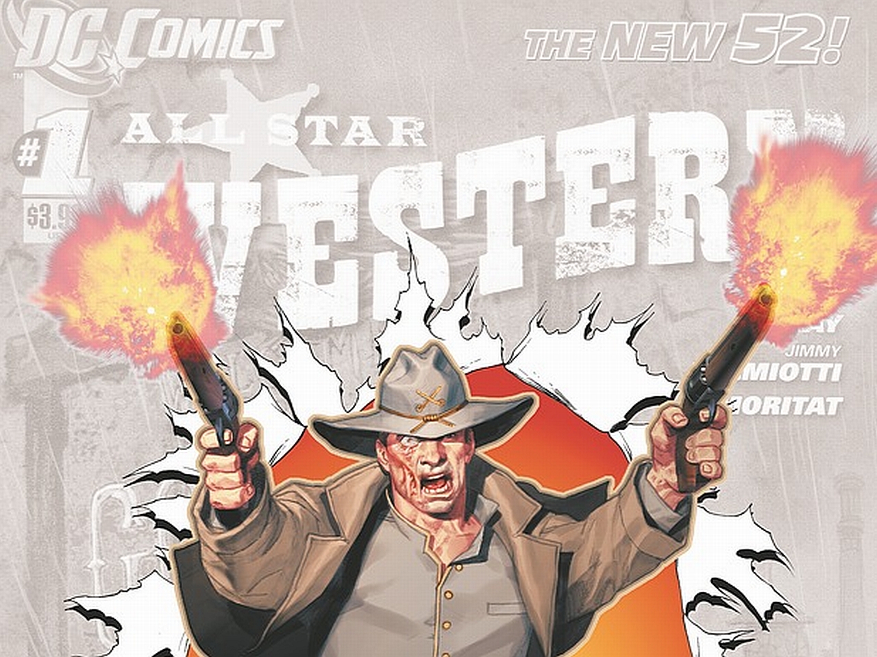 All Star Western #1 The New 52! DC Comics HD Wallpaper