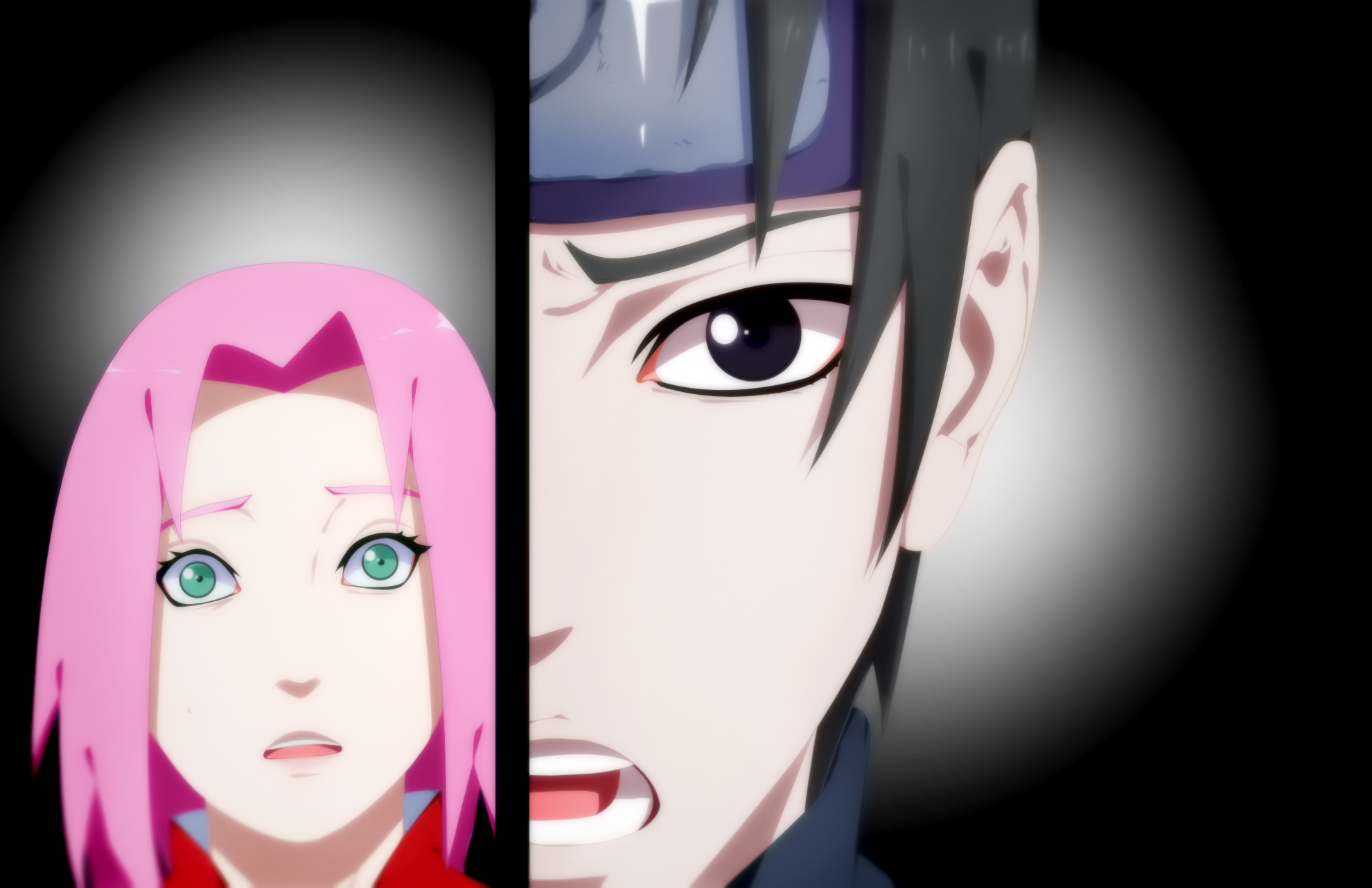 Sakura and Sai from Naruto HD Wallpaper