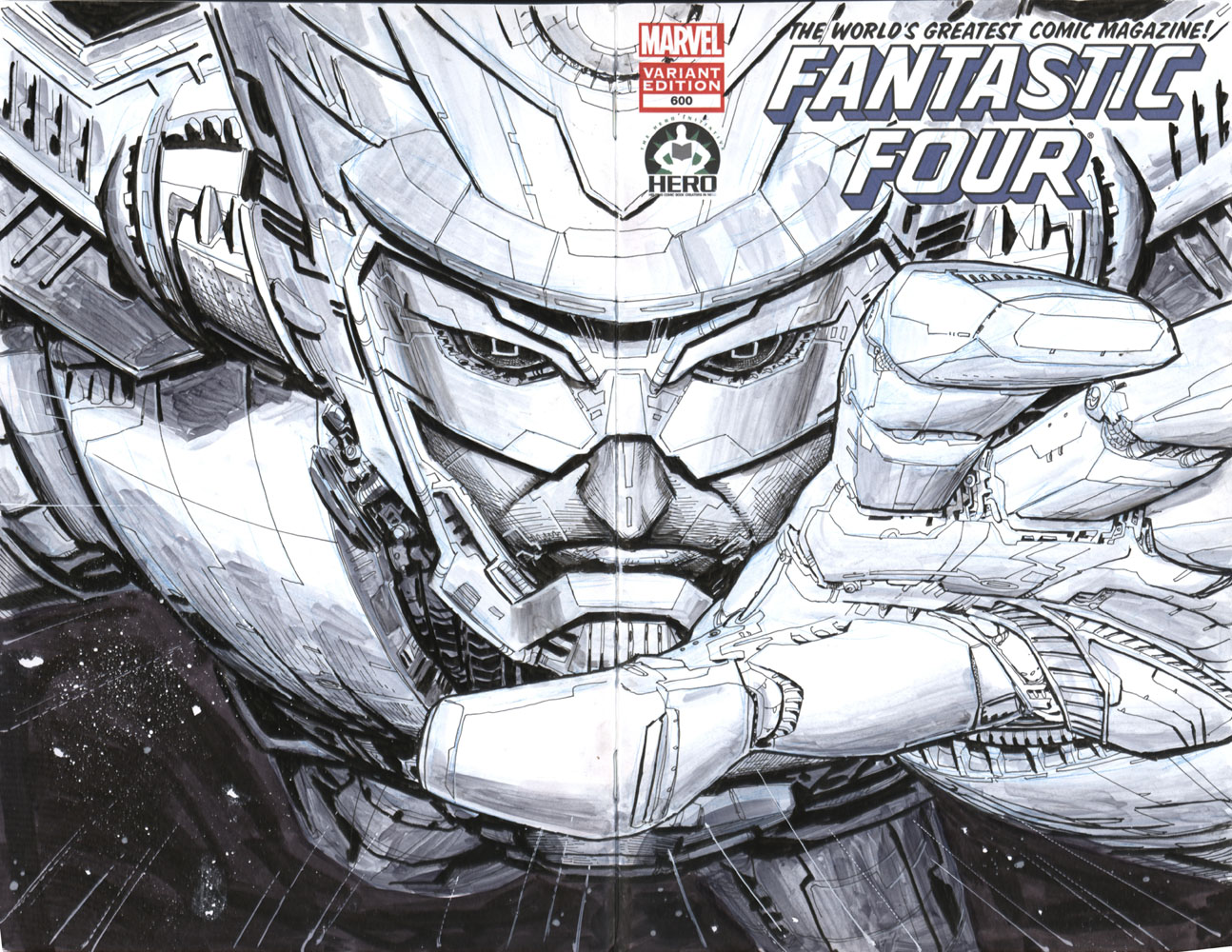 Galactus from Fantastic Four Comic Variant Edition 600 HD Wallpaper
