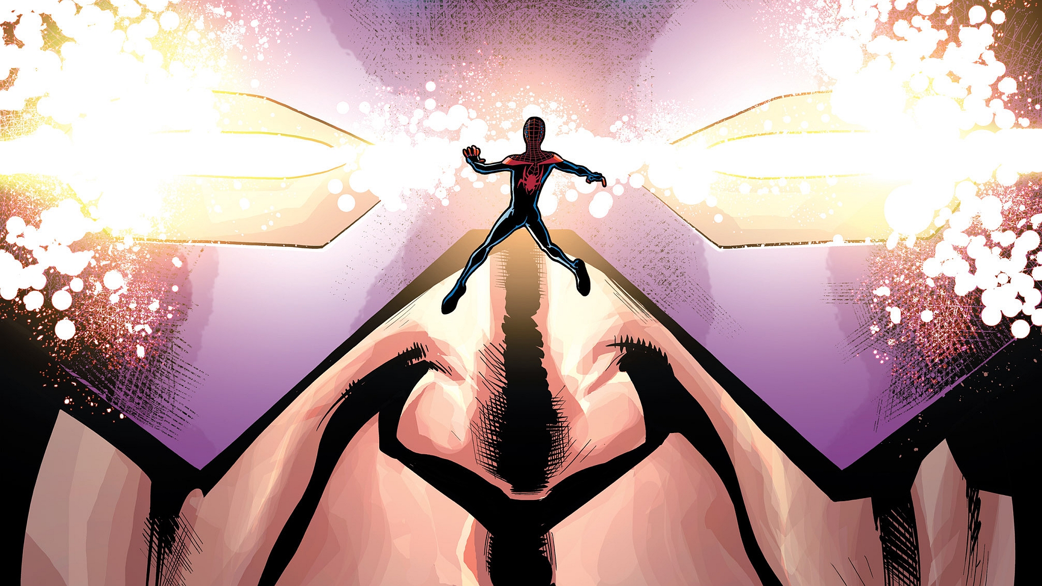 Spider-Man from Marvel vs. Galactus HD Wallpaper