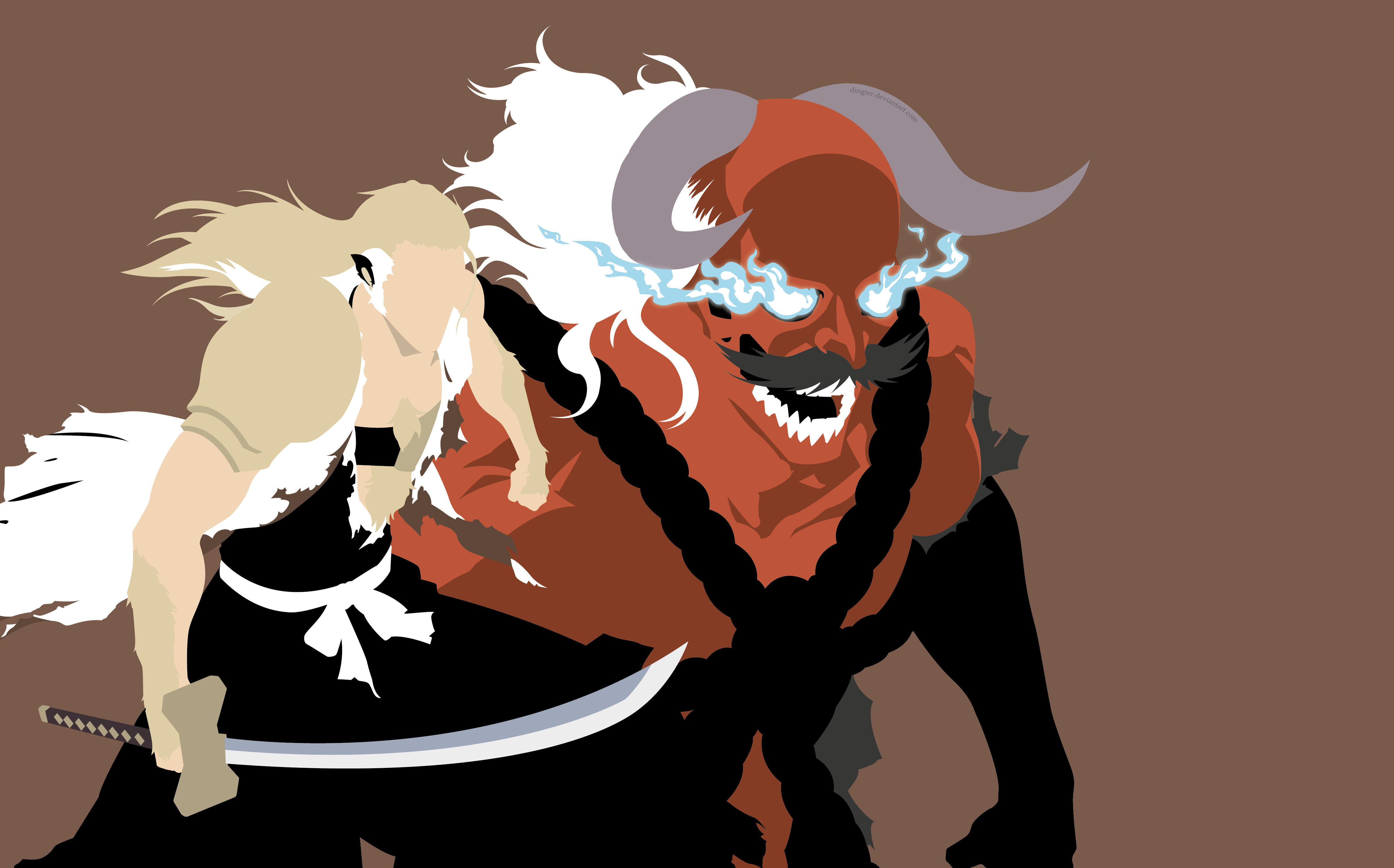 Sajin Komamura from Bleach HD Wallpaper