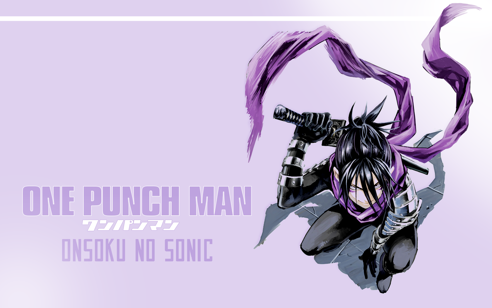 Speed-o'-Sound Sonic from One-Punch Man HD Wallpaper