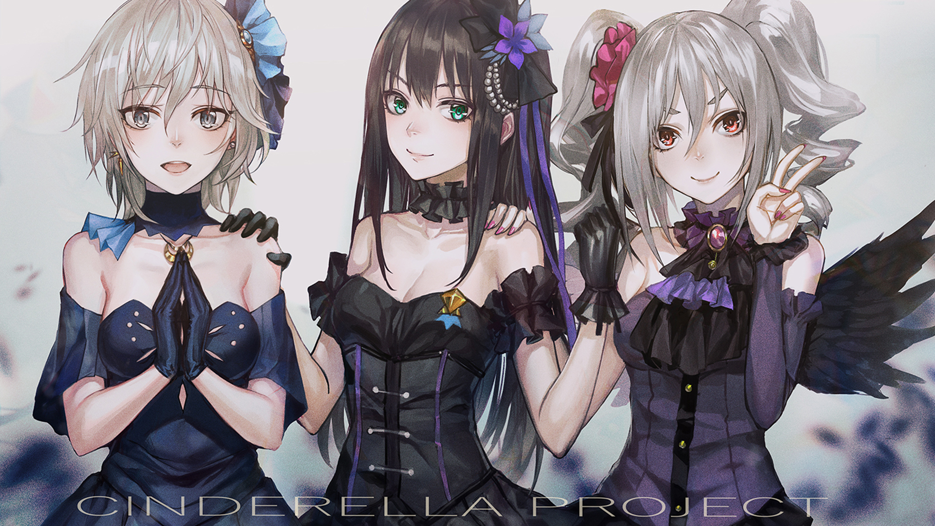 Three girls from Cinderella Project HD Wallpaper