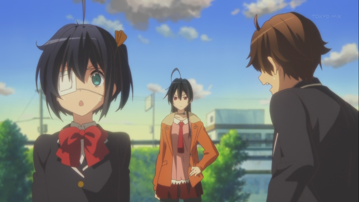 Rikka Takanashi and Yūta Togashi from Chuunibyou demo Koi ga Shitai! HD Wallpaper