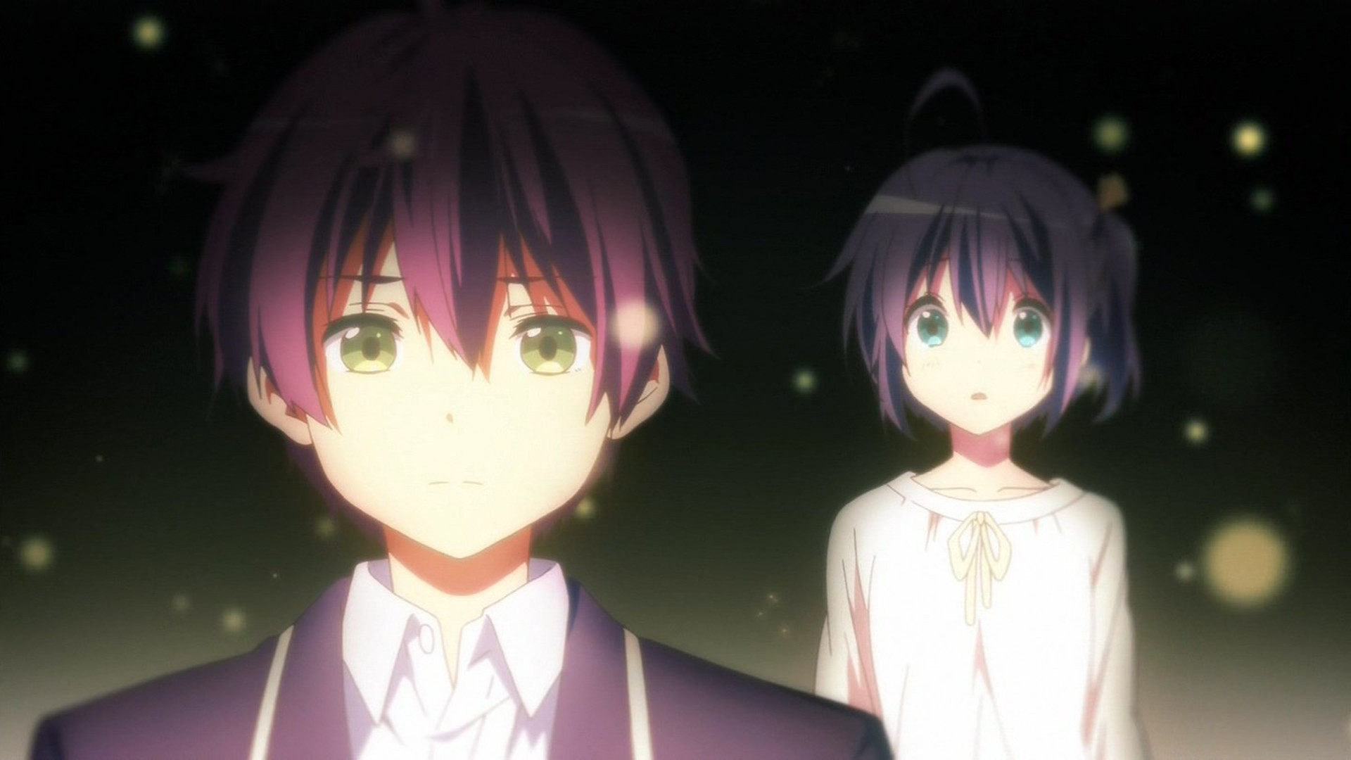 Yūta Togashi and Rikka Takanashi HD Wallpaper
