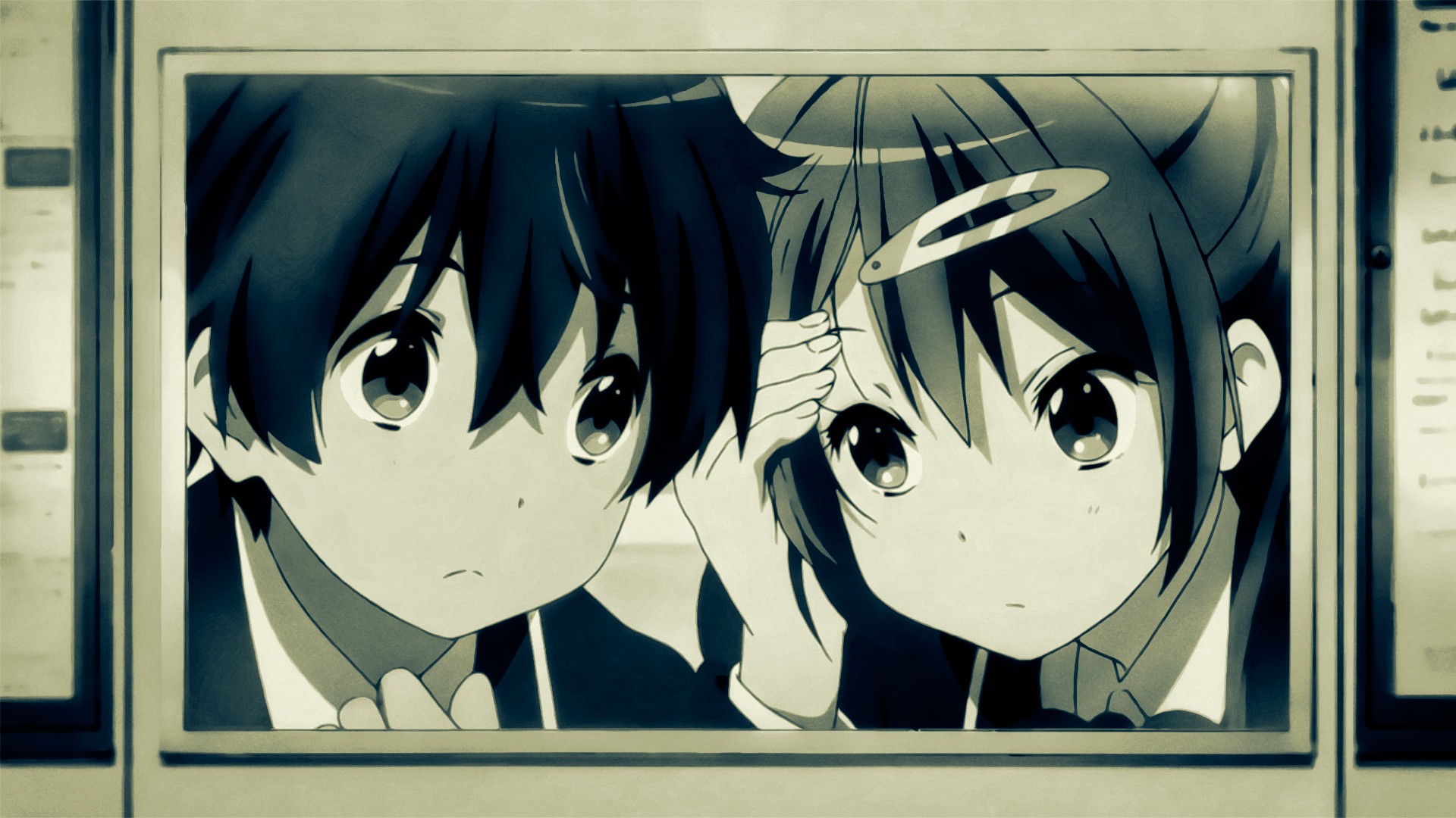Yūta Togashi and Rikka Takanashi HD Wallpaper