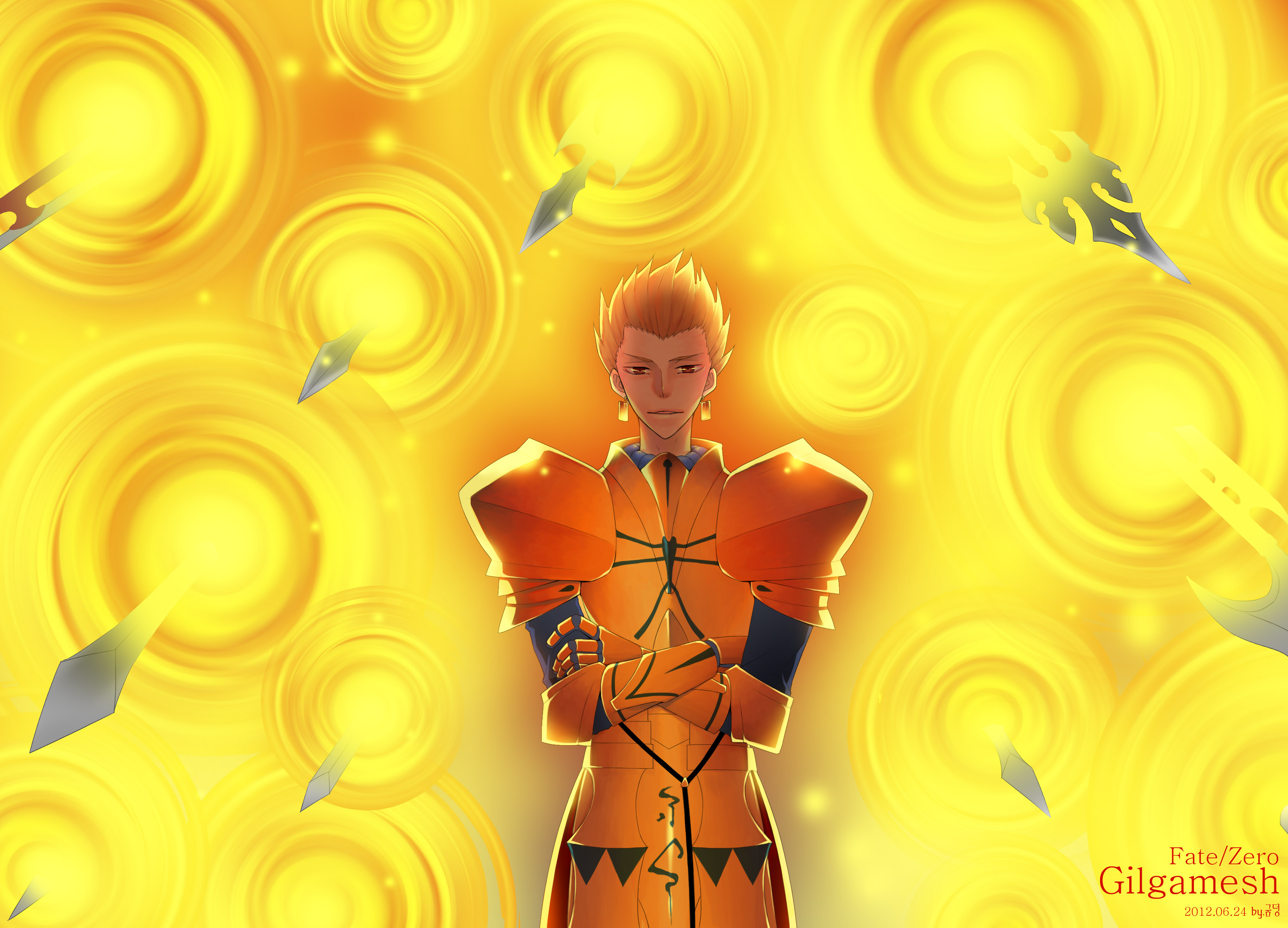 Gilgamesh from Fate/Zero HD Wallpaper