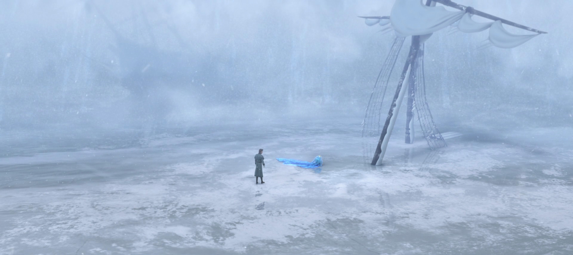 Hans from Frozen in a frozen landscape HD Wallpaper