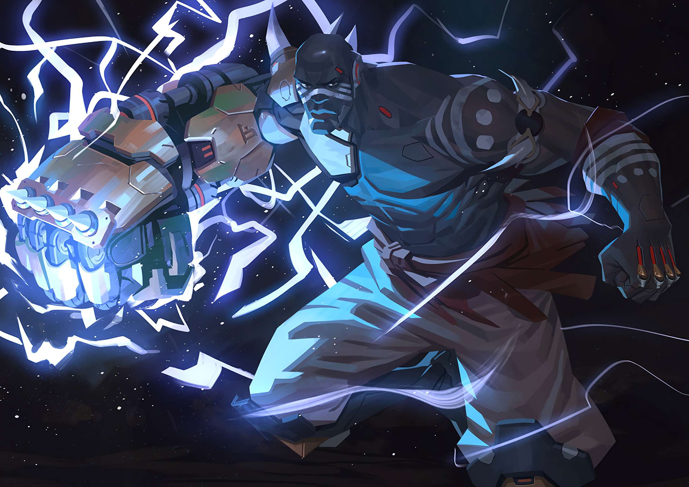 Doomfist from Overwatch HD Wallpaper