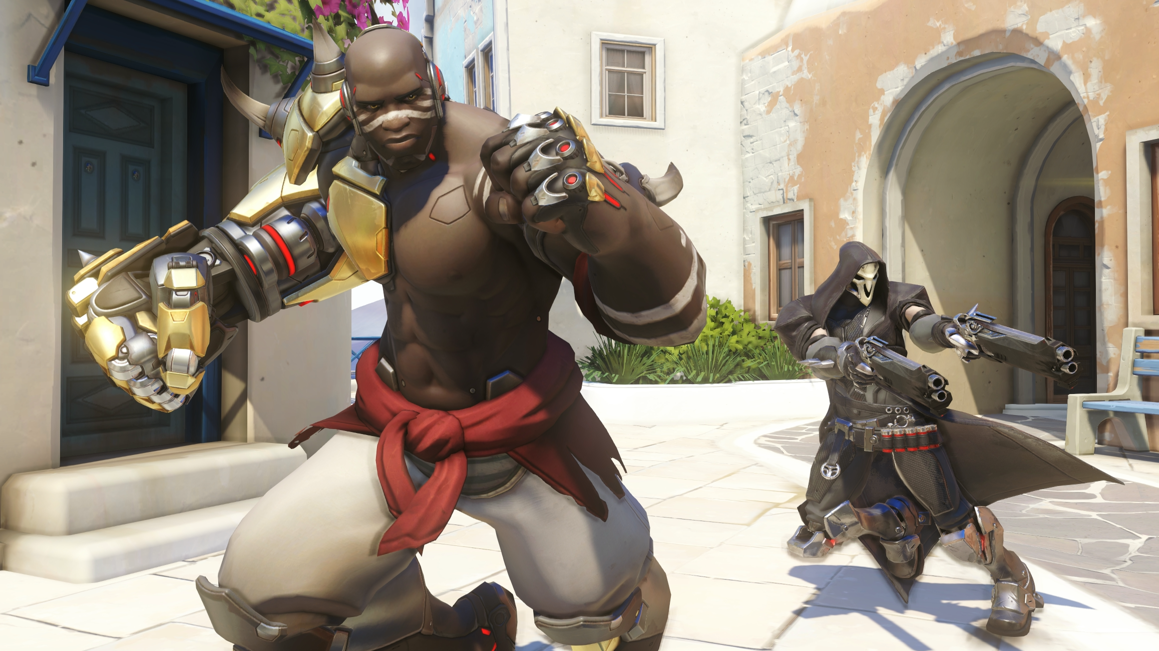 Doomfist and Reaper from Overwatch HD Wallpaper