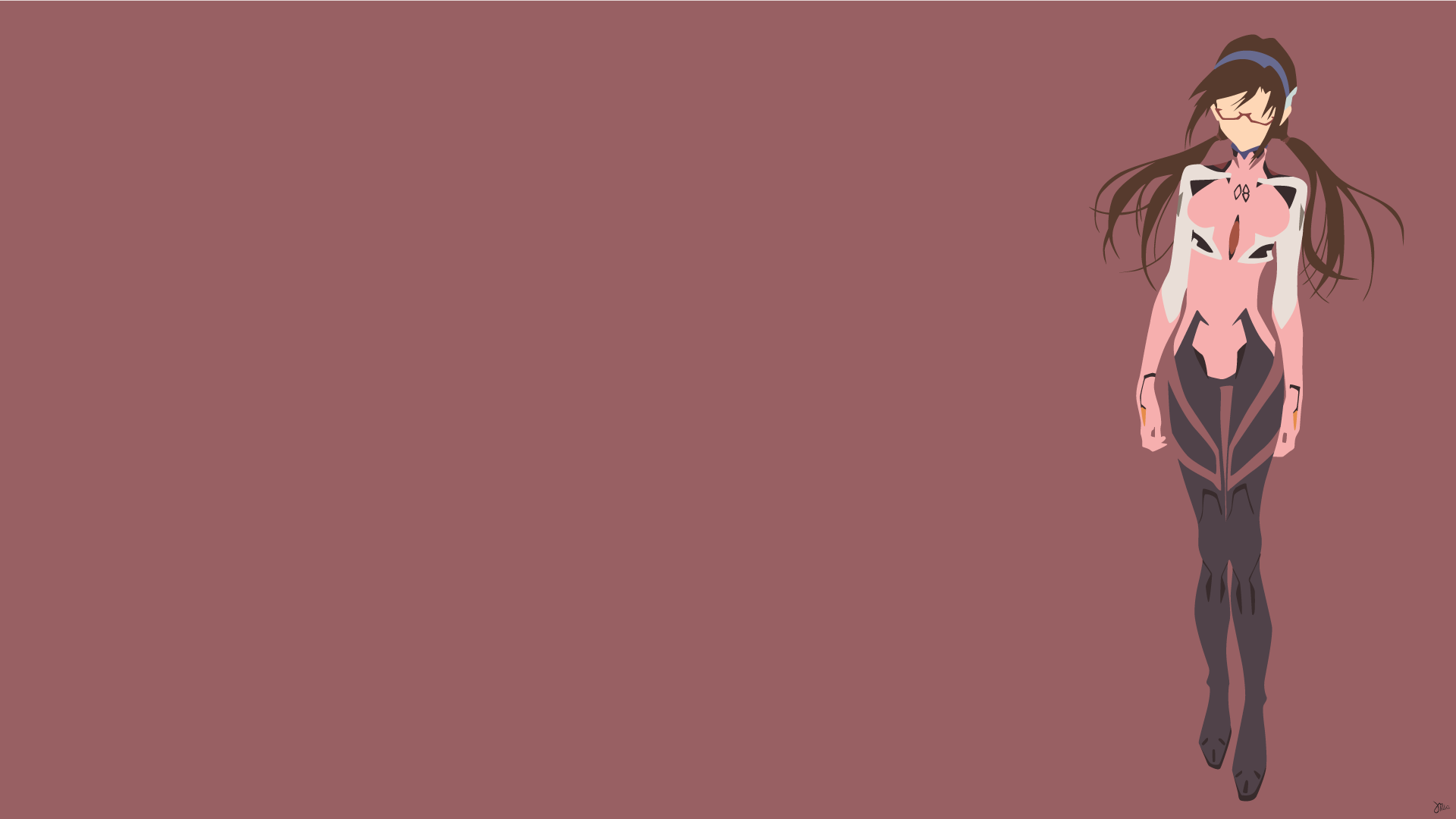 Mari Makinami Illustrious from Neon Genesis Evangelion HD Wallpaper