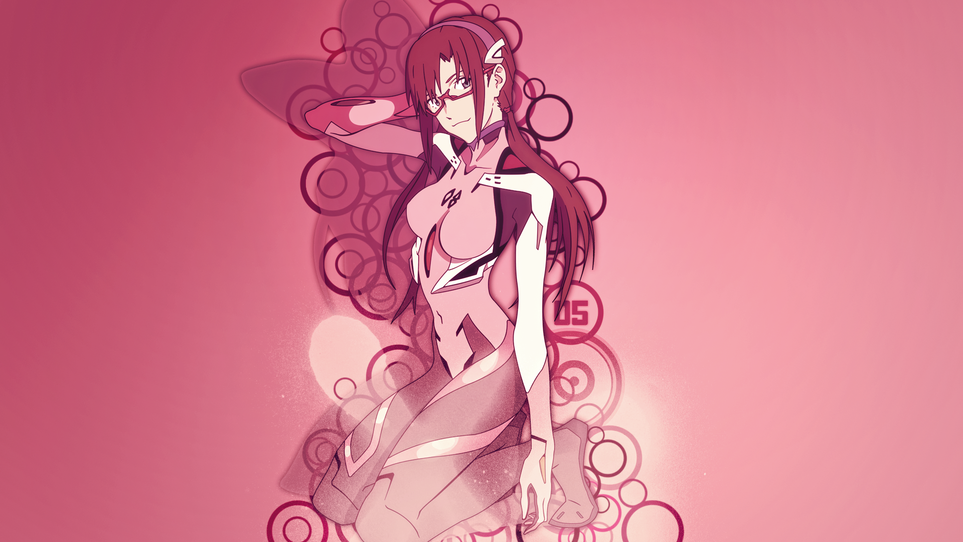 Mari Makinami Illustrious from Neon Genesis Evangelion HD Wallpaper
