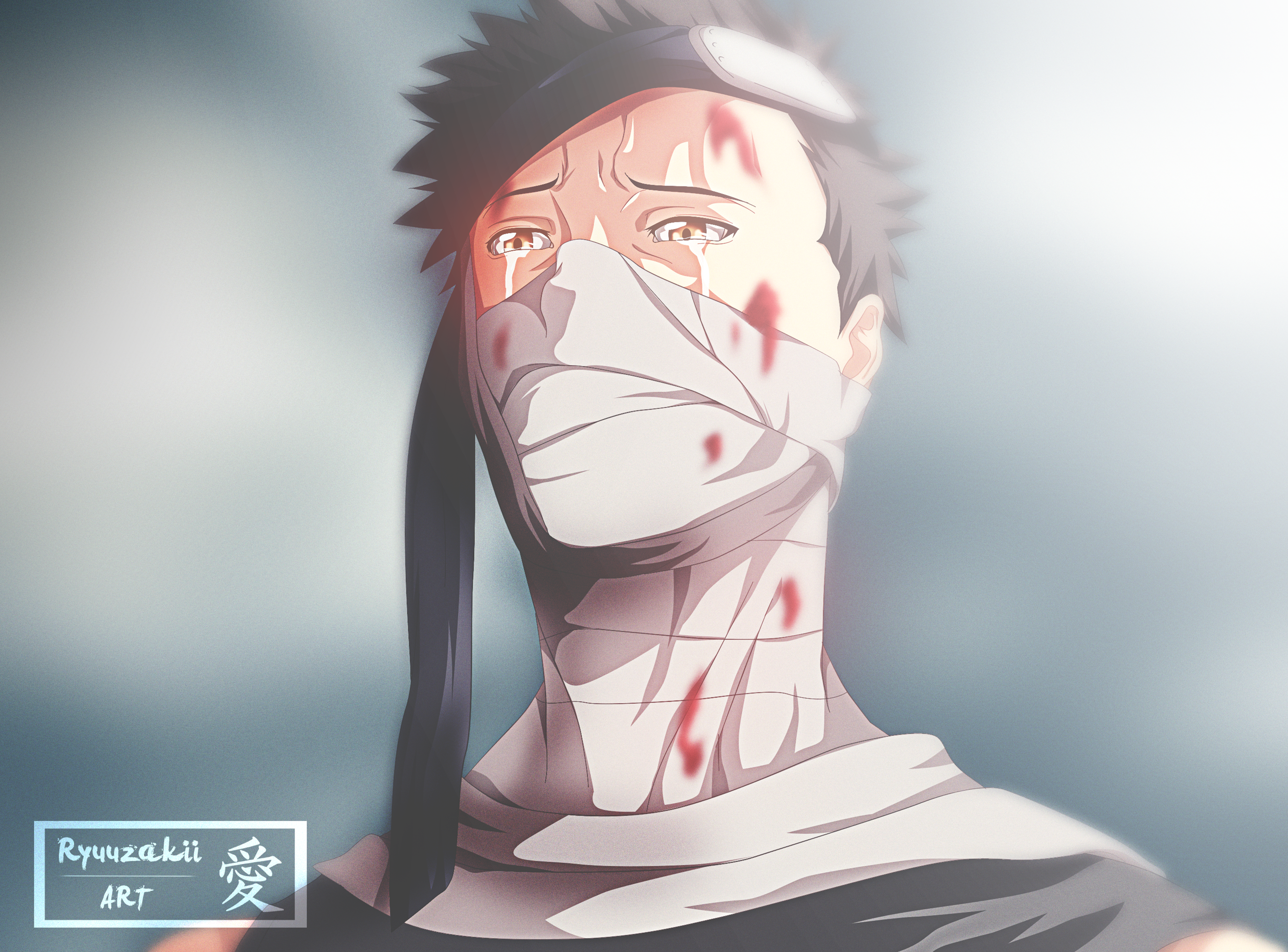 Zabuza Momochi from Naruto crying HD Wallpaper