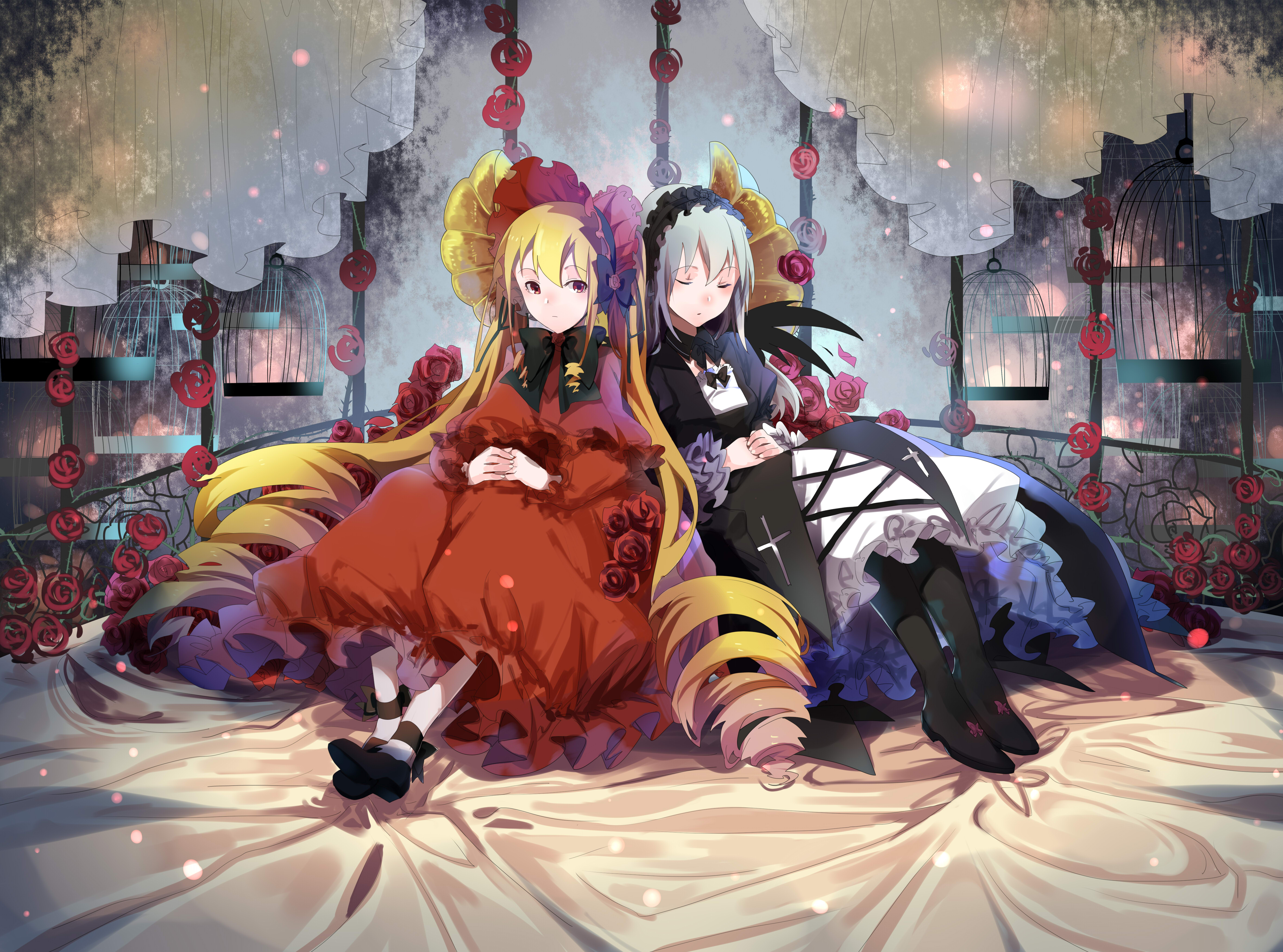 Suigintou from Rozen Maiden HD Wallpaper