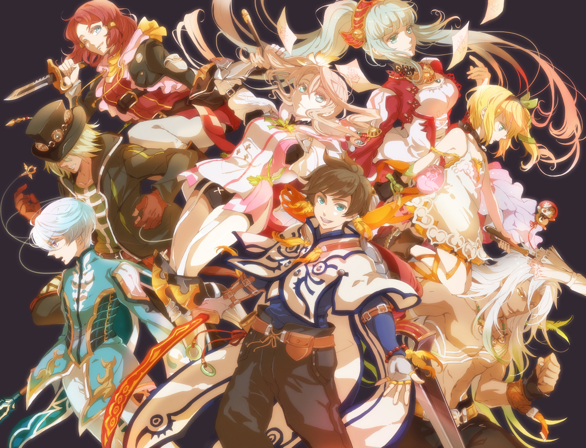 Tales of Zestiria characters HD Wallpaper