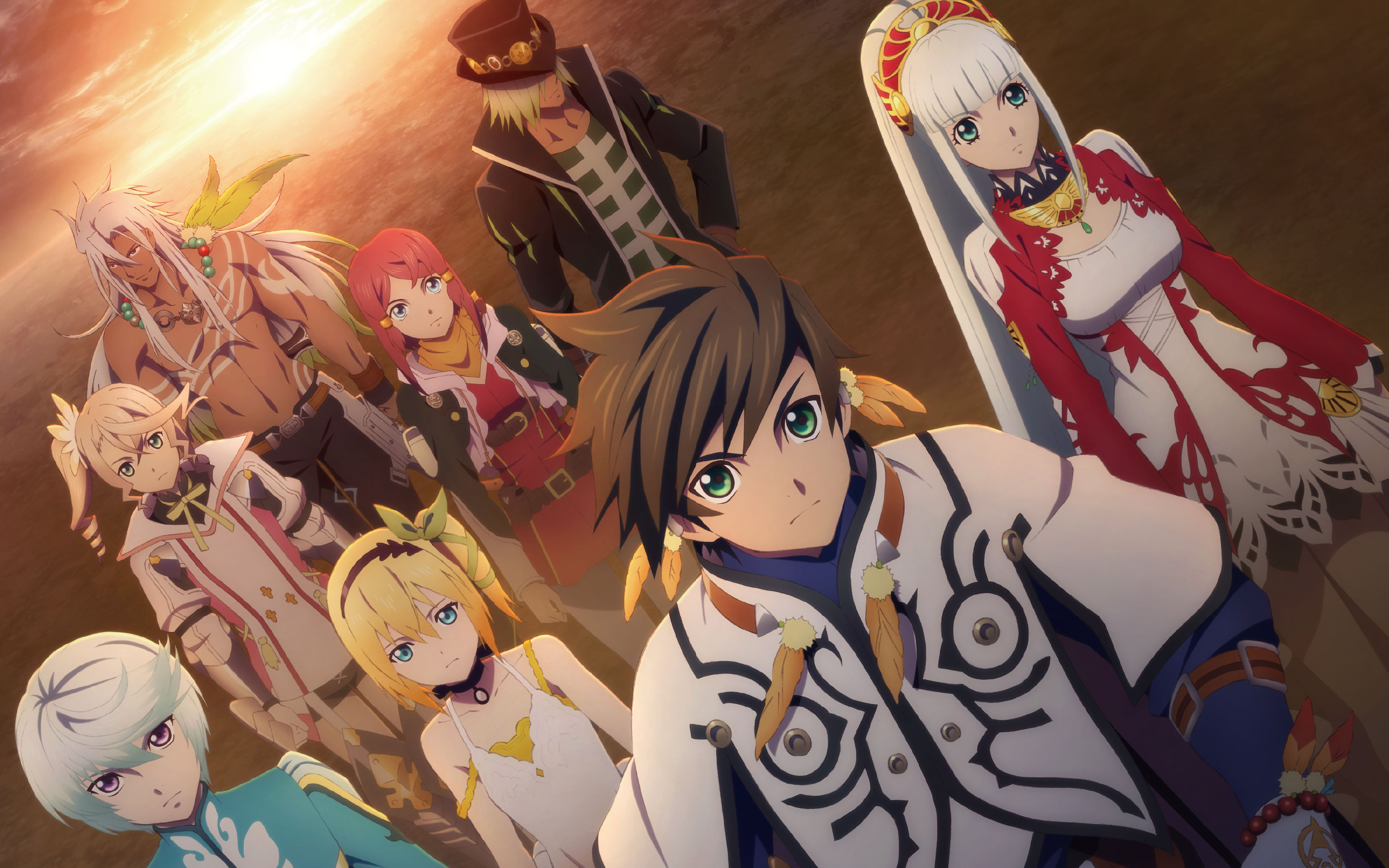 Sorey and companions from Tales of Zestiria HD Wallpaper