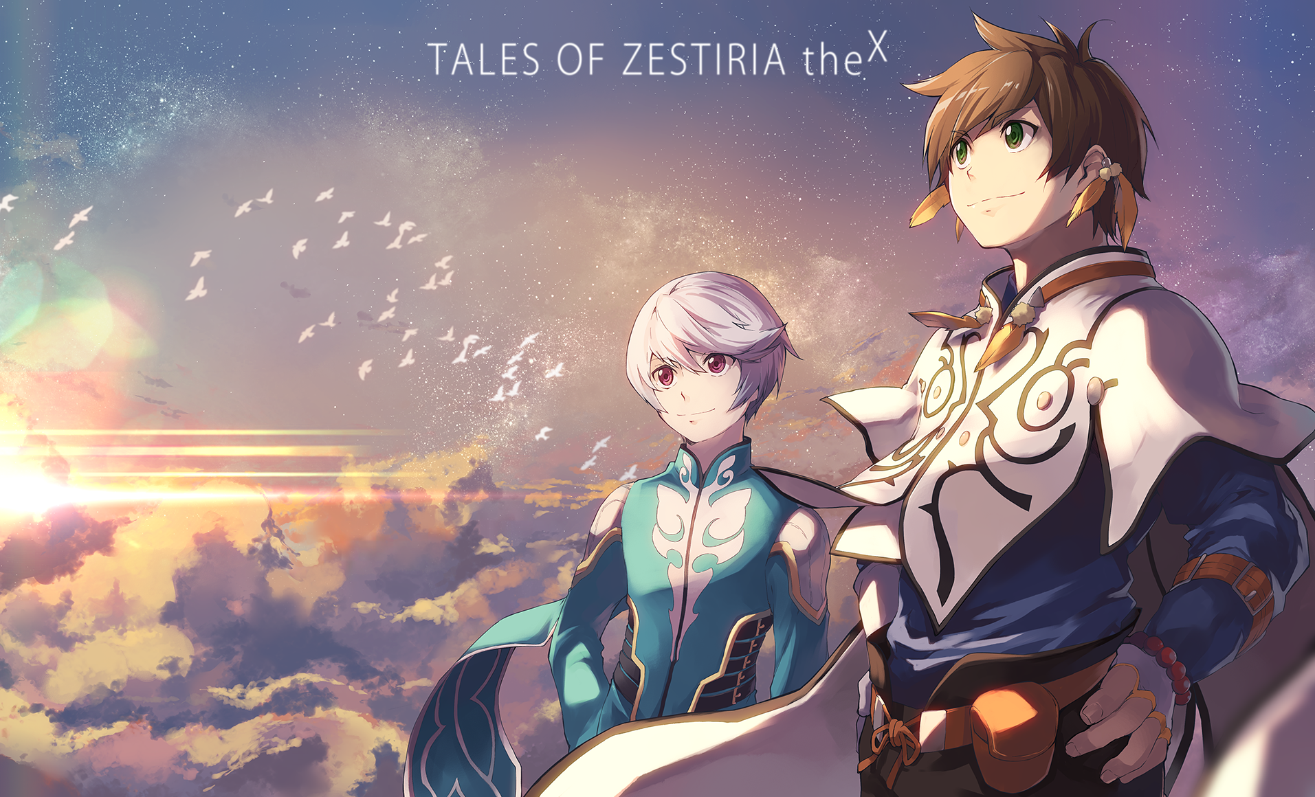 Sorey and Mikleo from Tales of Zestiria the X HD Wallpaper