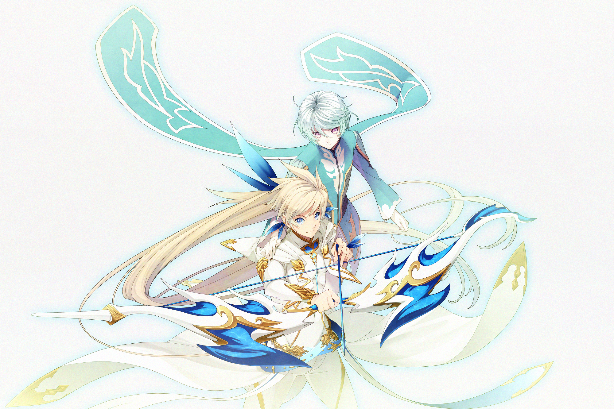 Sorey from Zestiria with another male character HD Wallpaper