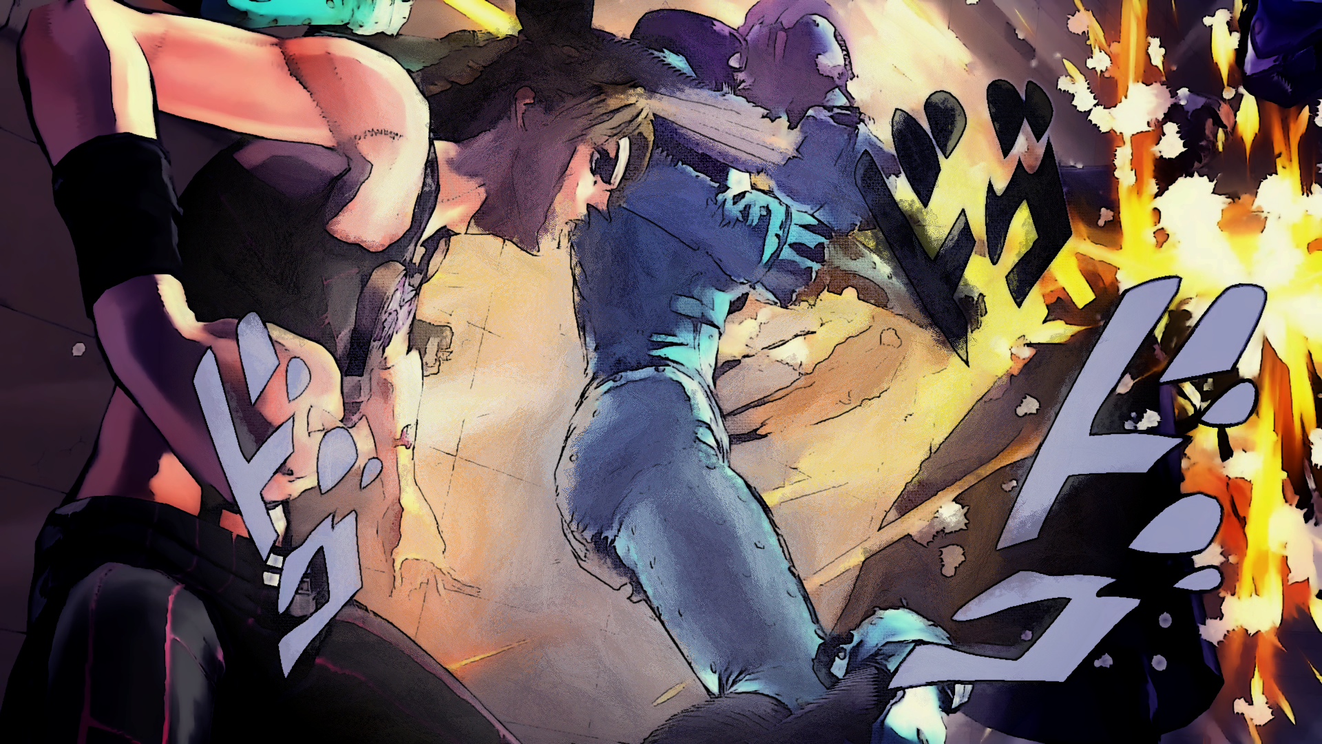 Jolyne Cujoh from JoJo's Bizarre Adventure HD Wallpaper