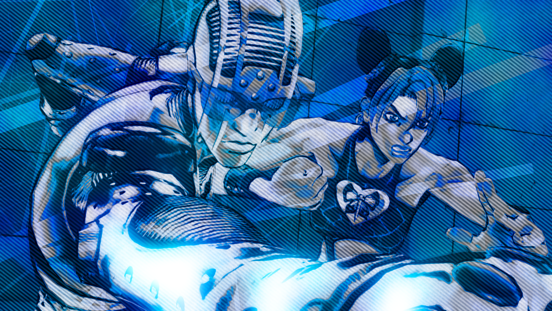 Jolyne Cujoh from JoJo's Bizarre Adventure HD Wallpaper