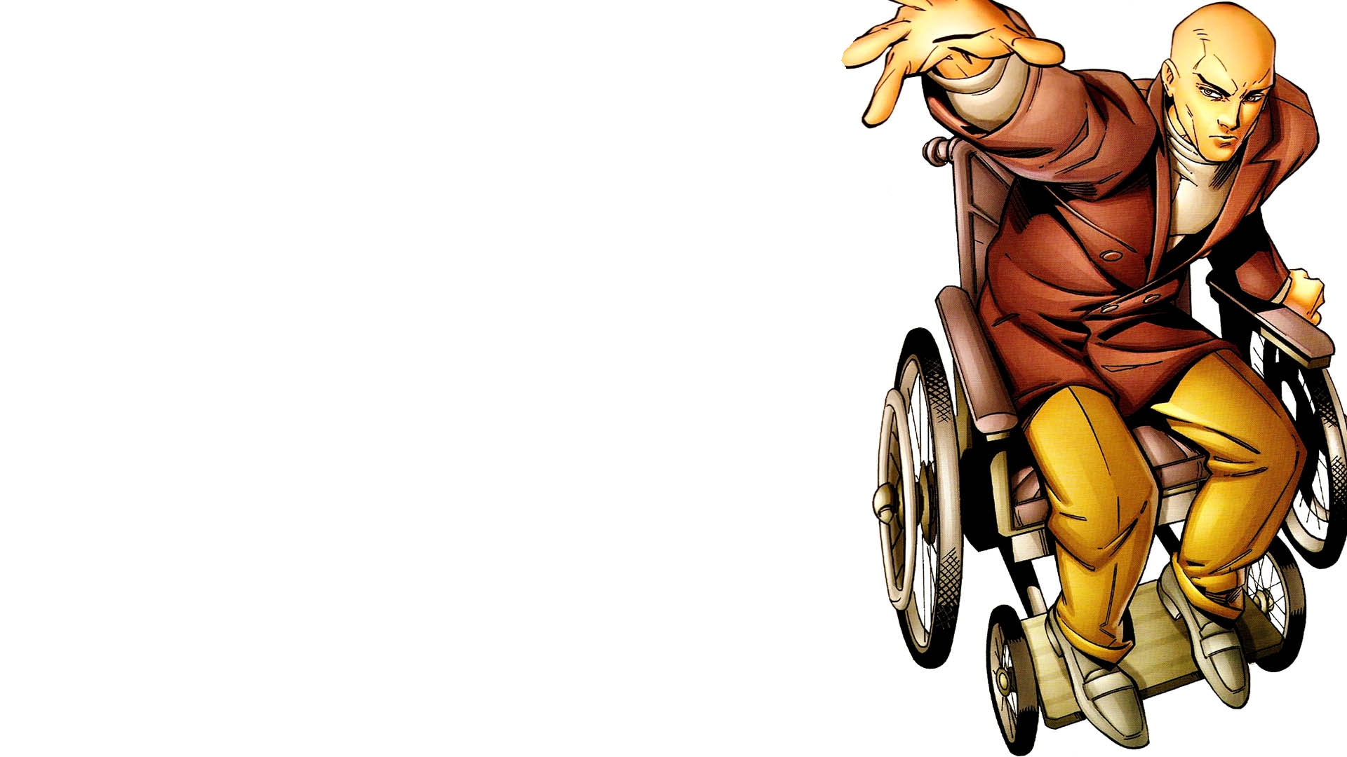 Professor X in a wheelchair HD Wallpaper