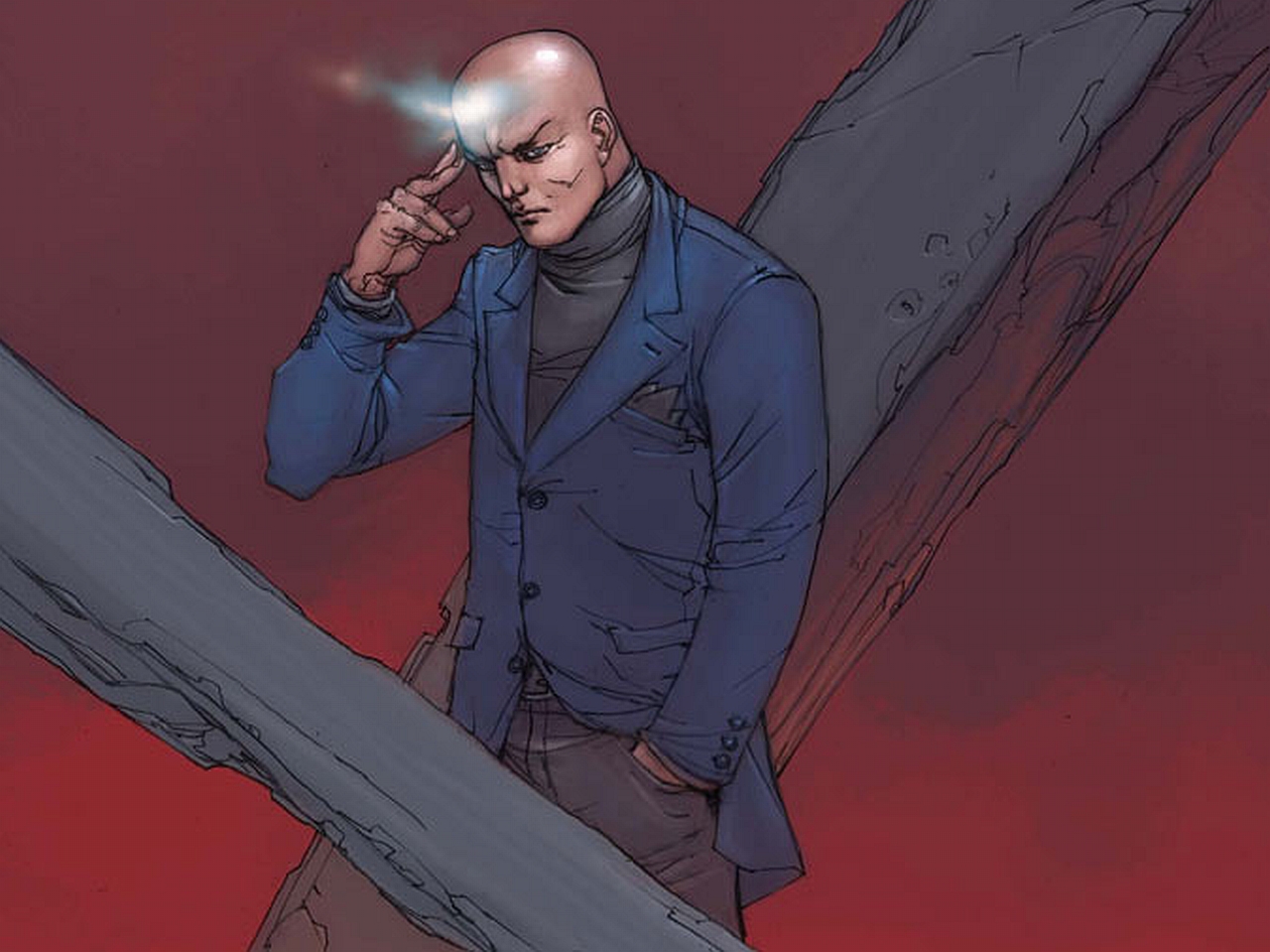 Professor X from X-Men HD Wallpaper