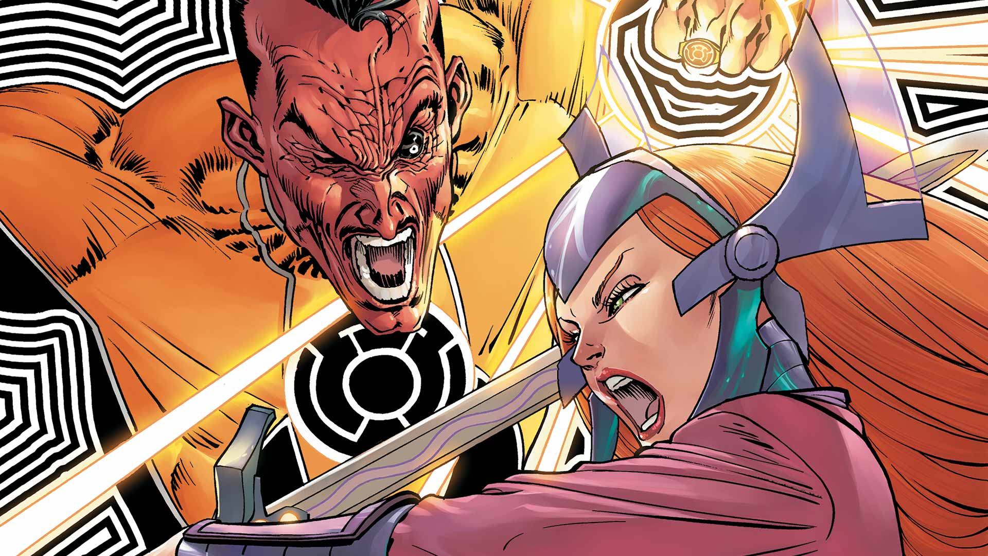 Sinestro and Soranik Natu from Green Lantern HD Wallpaper