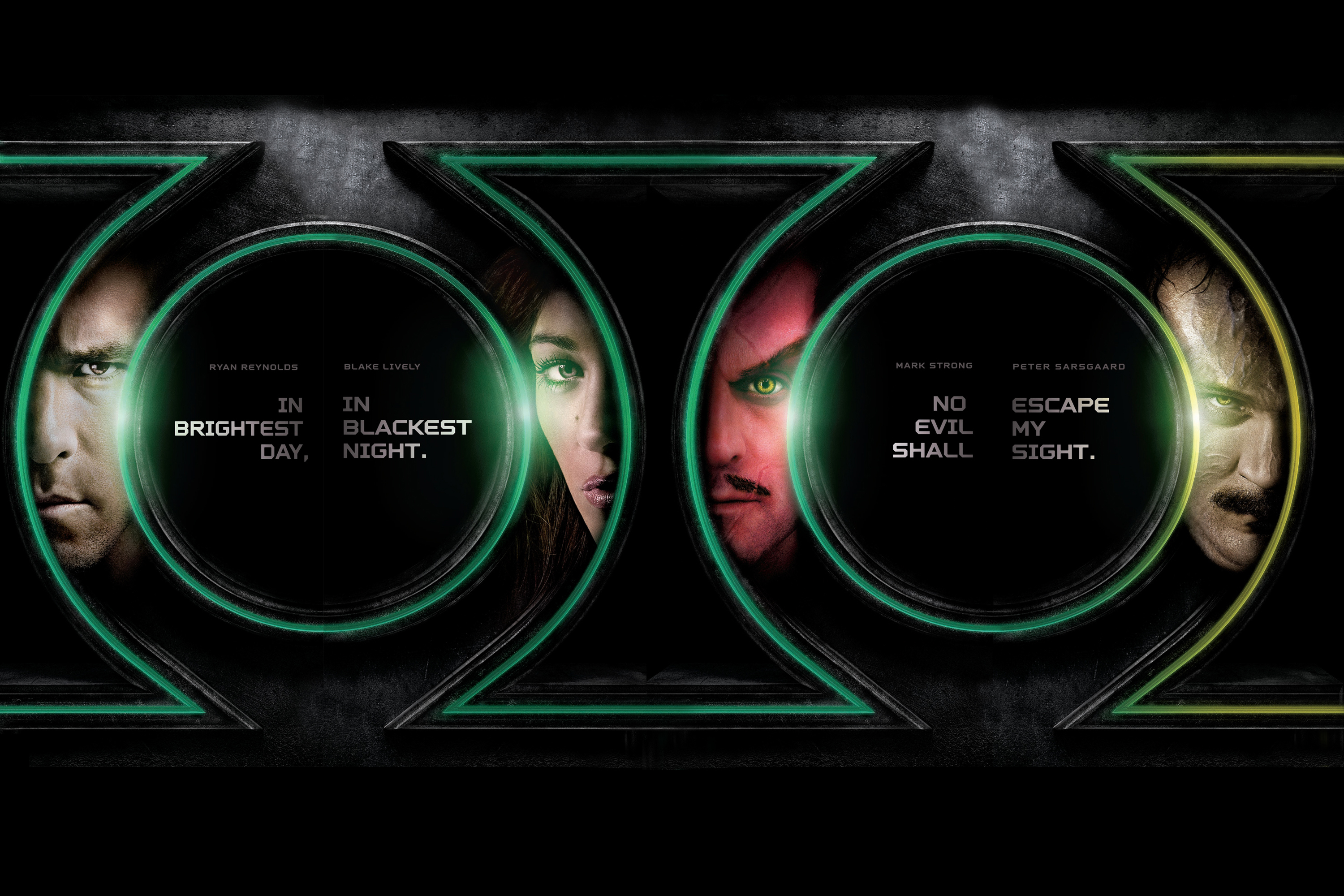 Green Lantern movie poster with actors HD Wallpaper