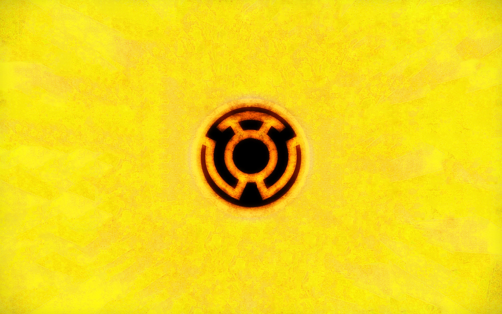 Yellow Lantern Symbol from DC Comics HD Wallpaper