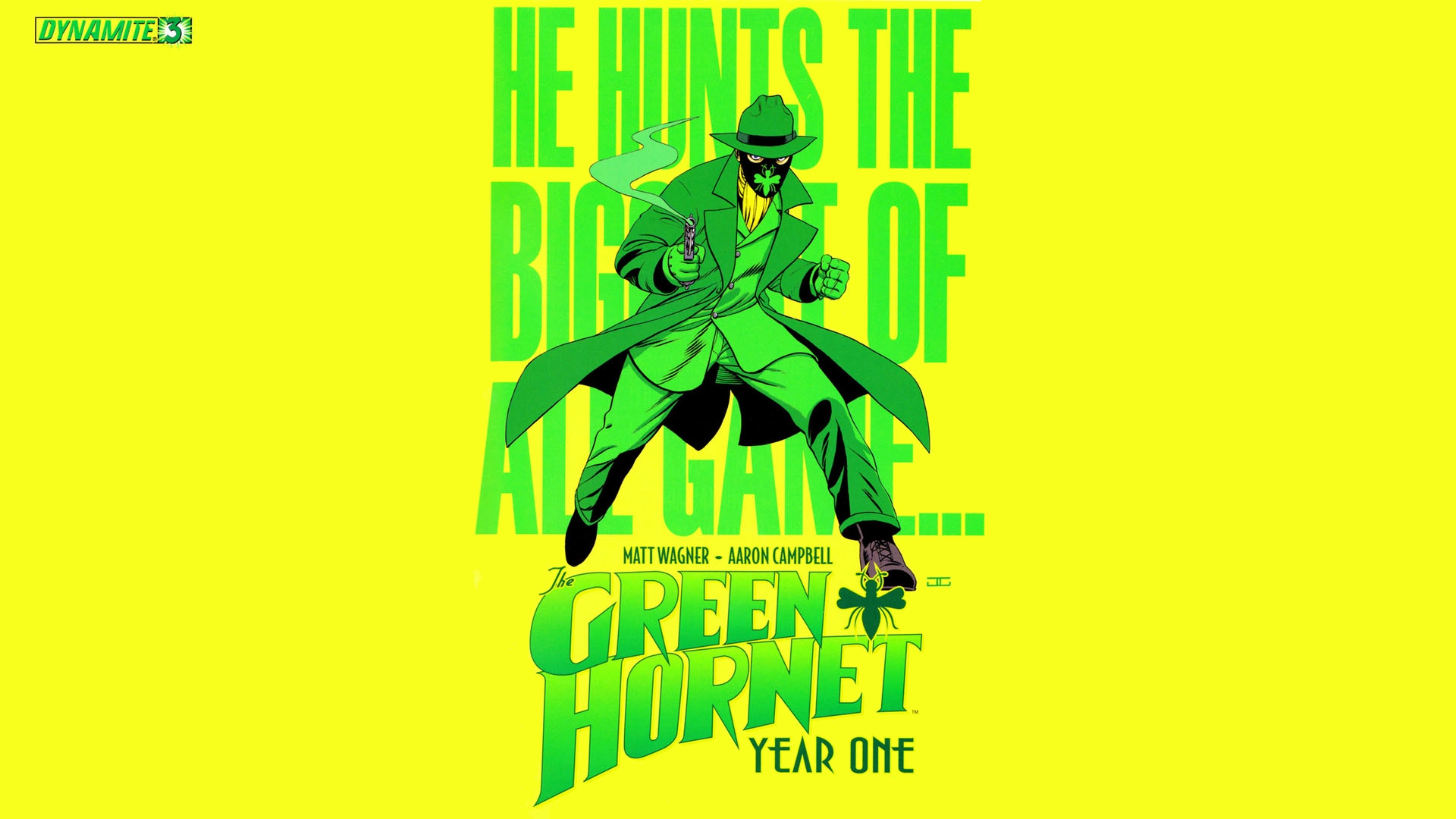 The Green Hornet Year One Comic Cover HD Wallpaper