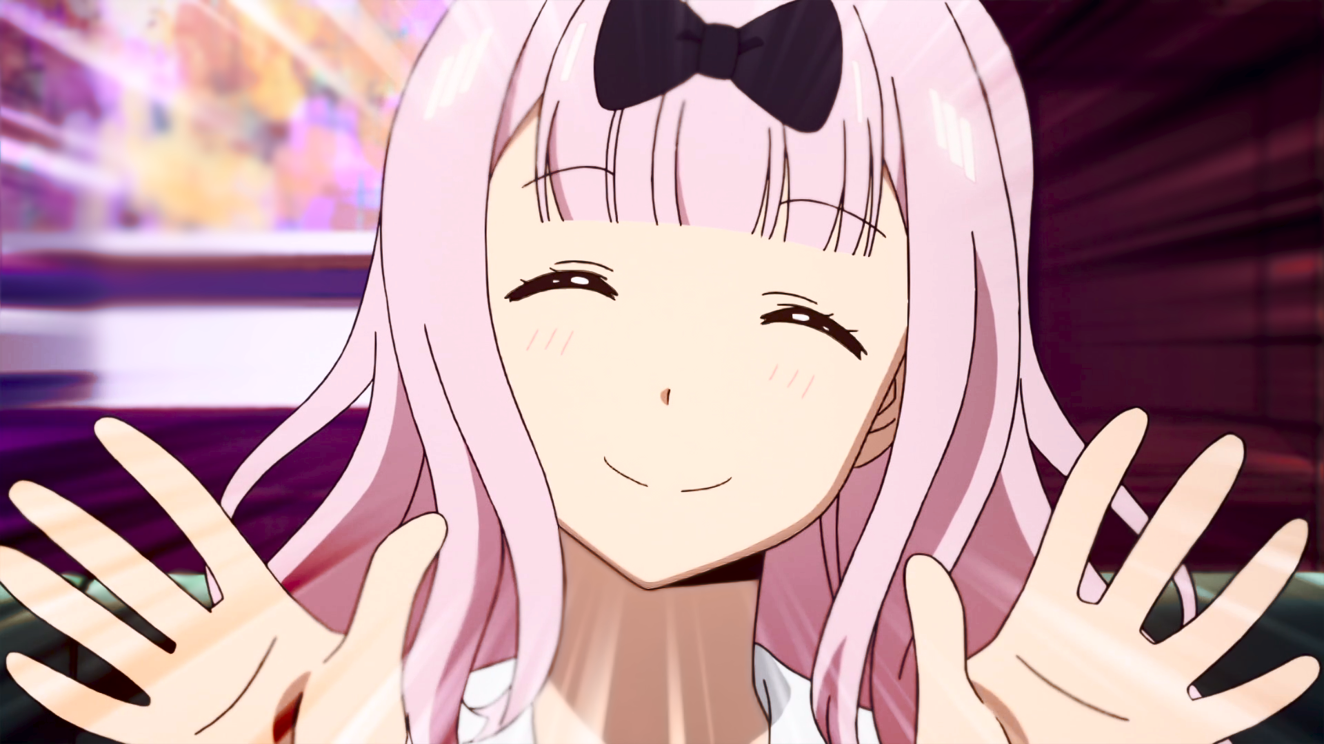 Chika Fujiwara from Kaguya-sama: Love Is War HD Wallpaper