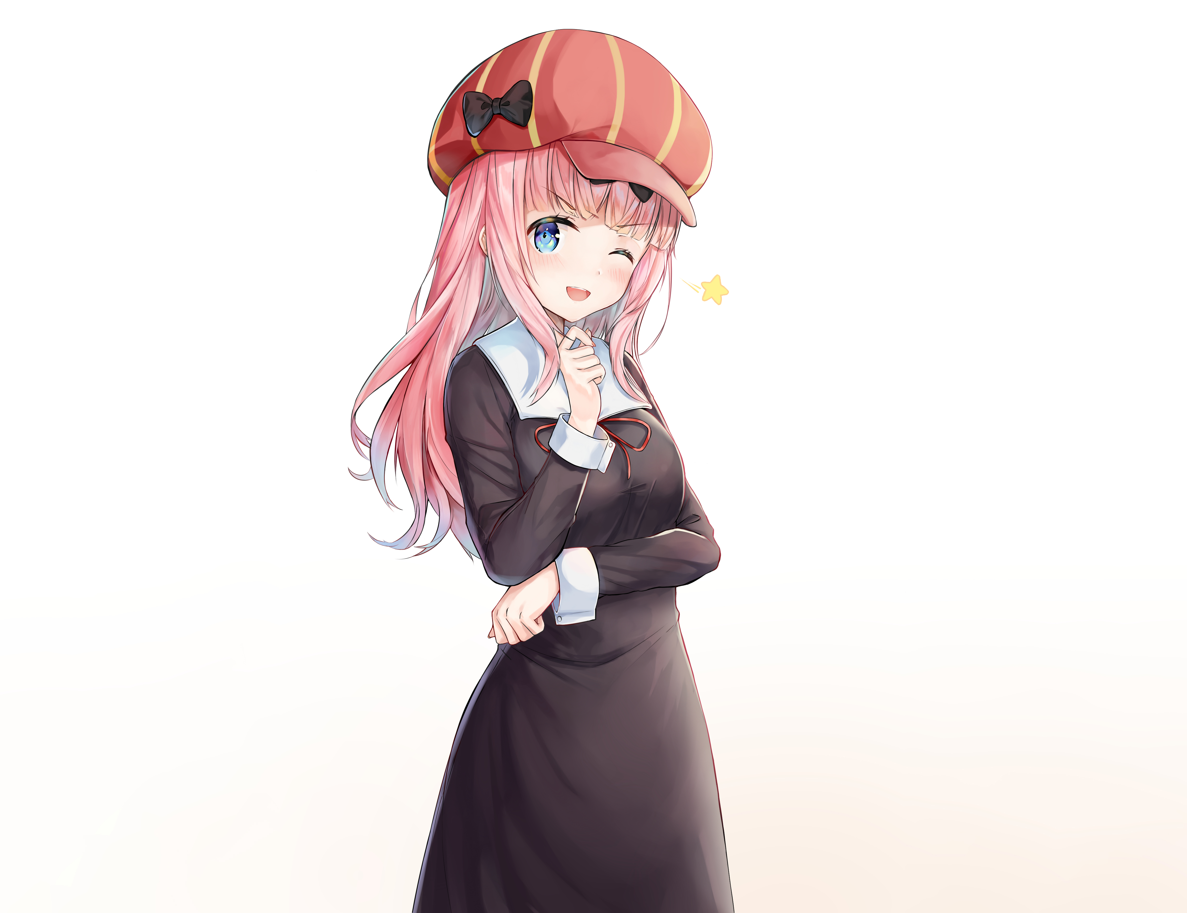 Chika Fujiwara from Kaguya-sama: Love Is War HD Wallpaper