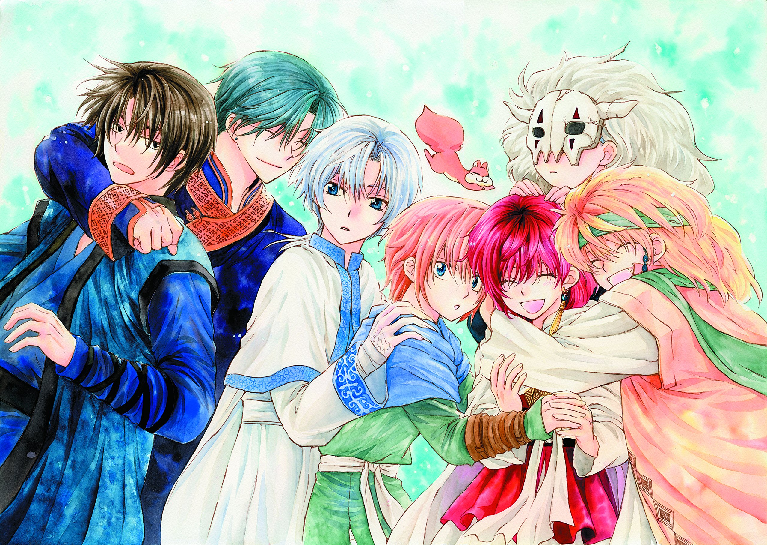 Characters from Yona of the Dawn HD Wallpaper
