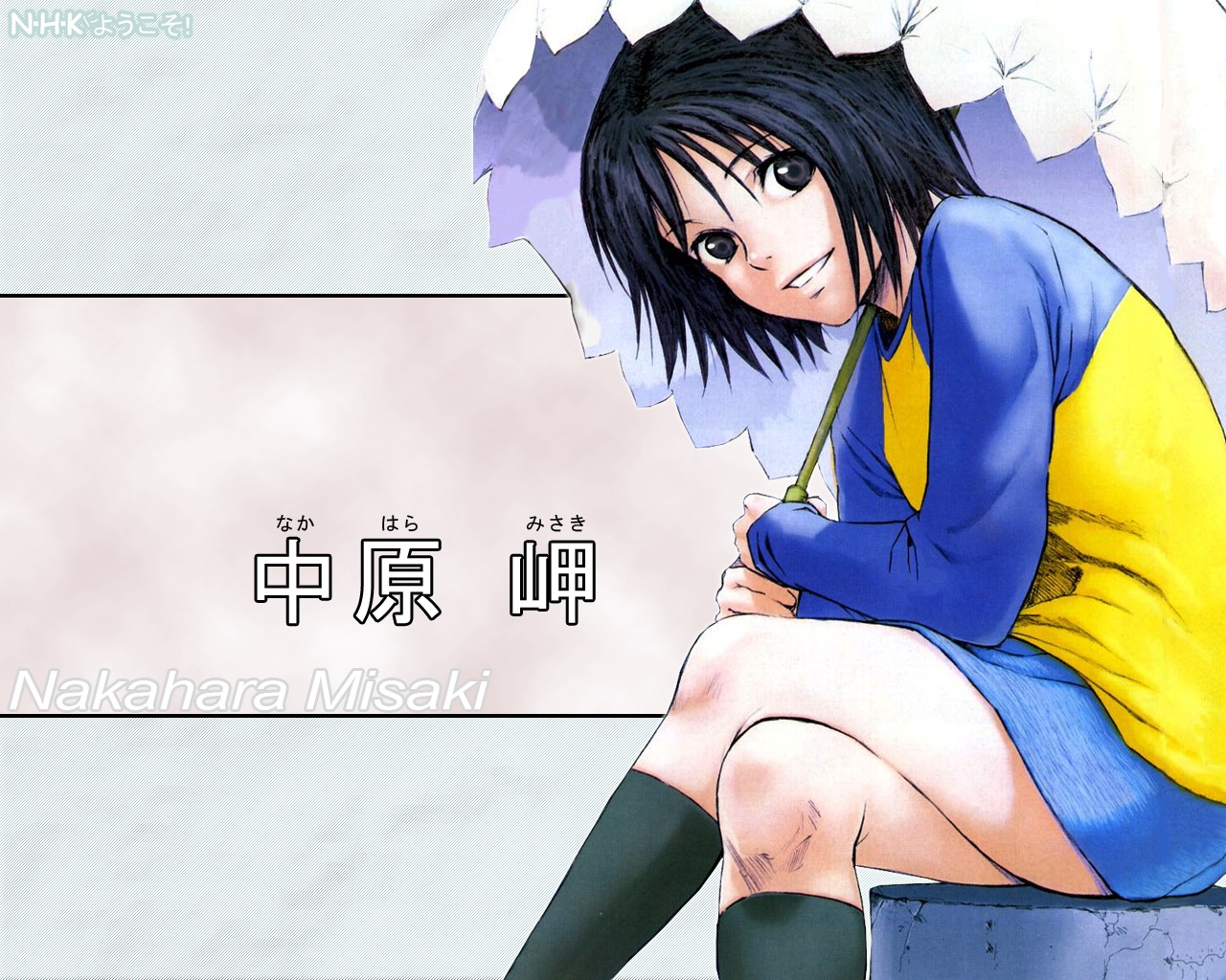 Misaki Nakahara from NHK ni Youkoso! HD Wallpaper